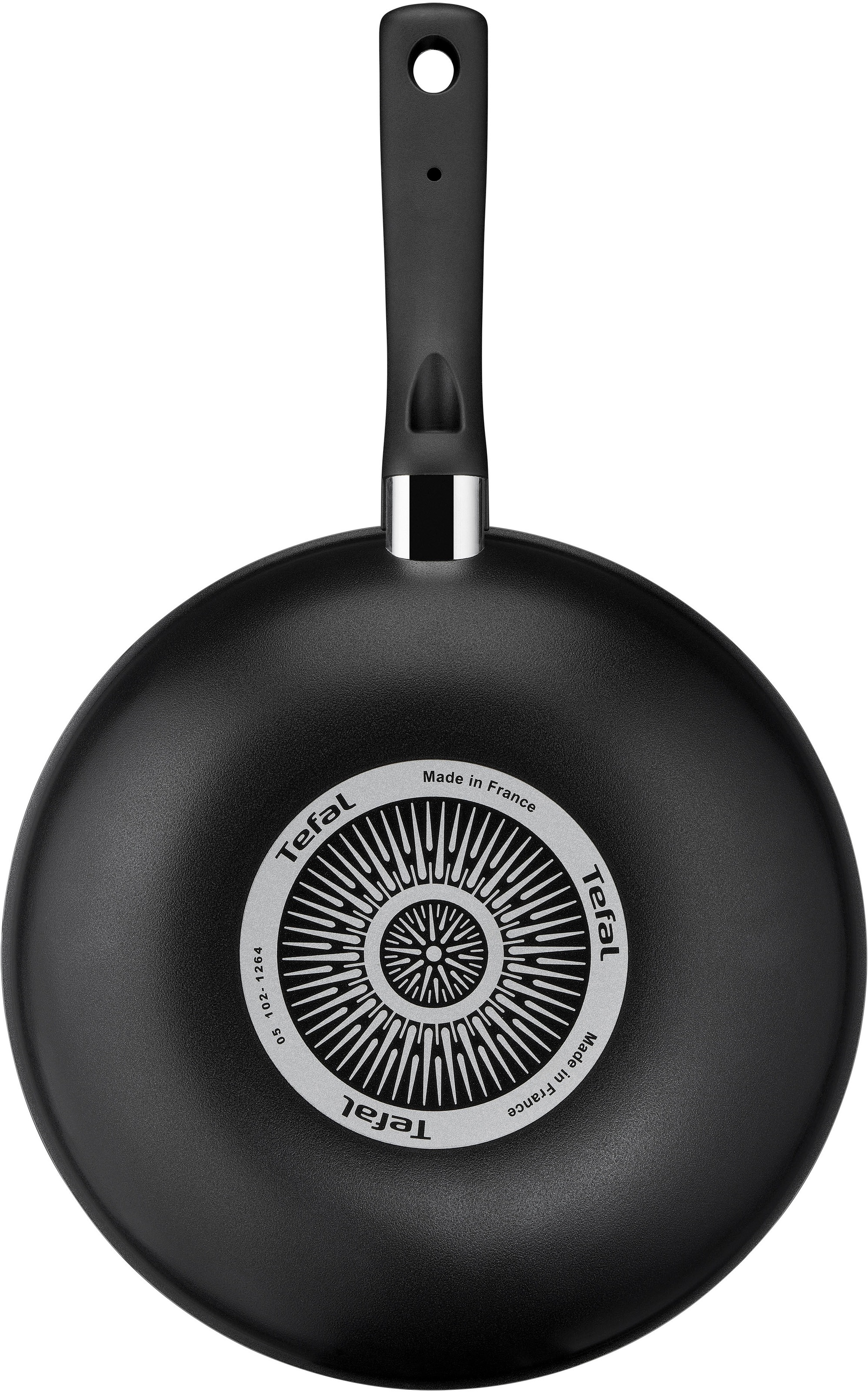 Tefal Bratpfanne »Hard Titanium Essential« Aluminium 1 Stk. tlg. 28 cm, Antihaftbeschichtung, Thermo-Signal, tiefe Form, made in France