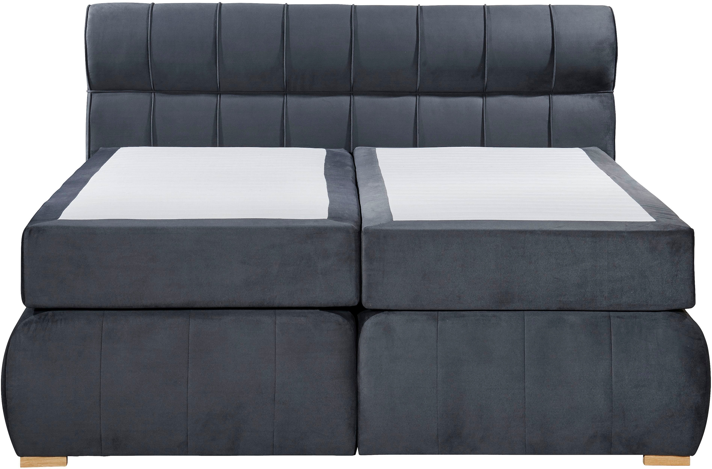 Places of Style Boxspringbett »Felicia«, in H4, inkl. Topper und Bettkasten