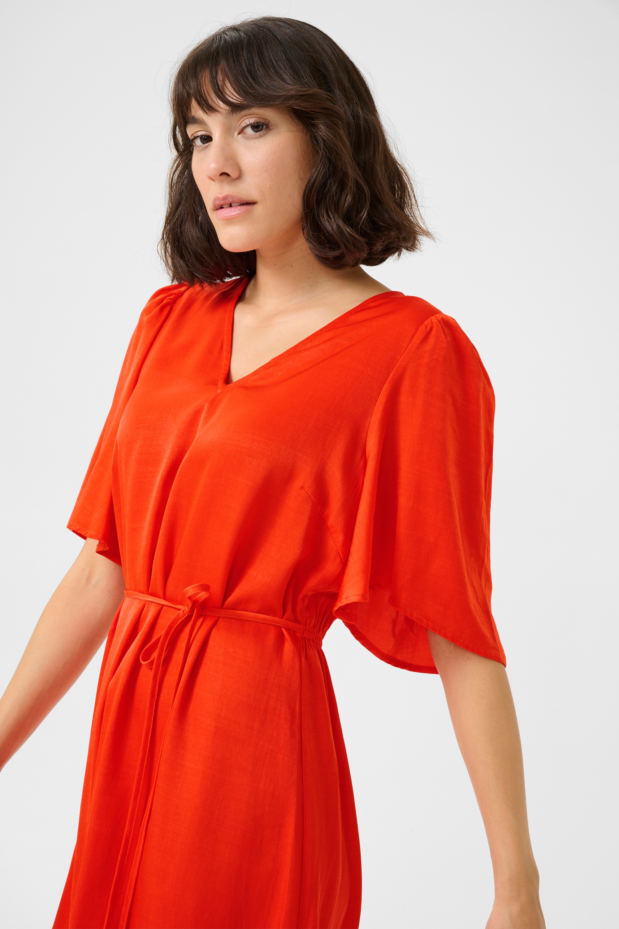 KAFFE Midikleid »Kleid KAdevi«
