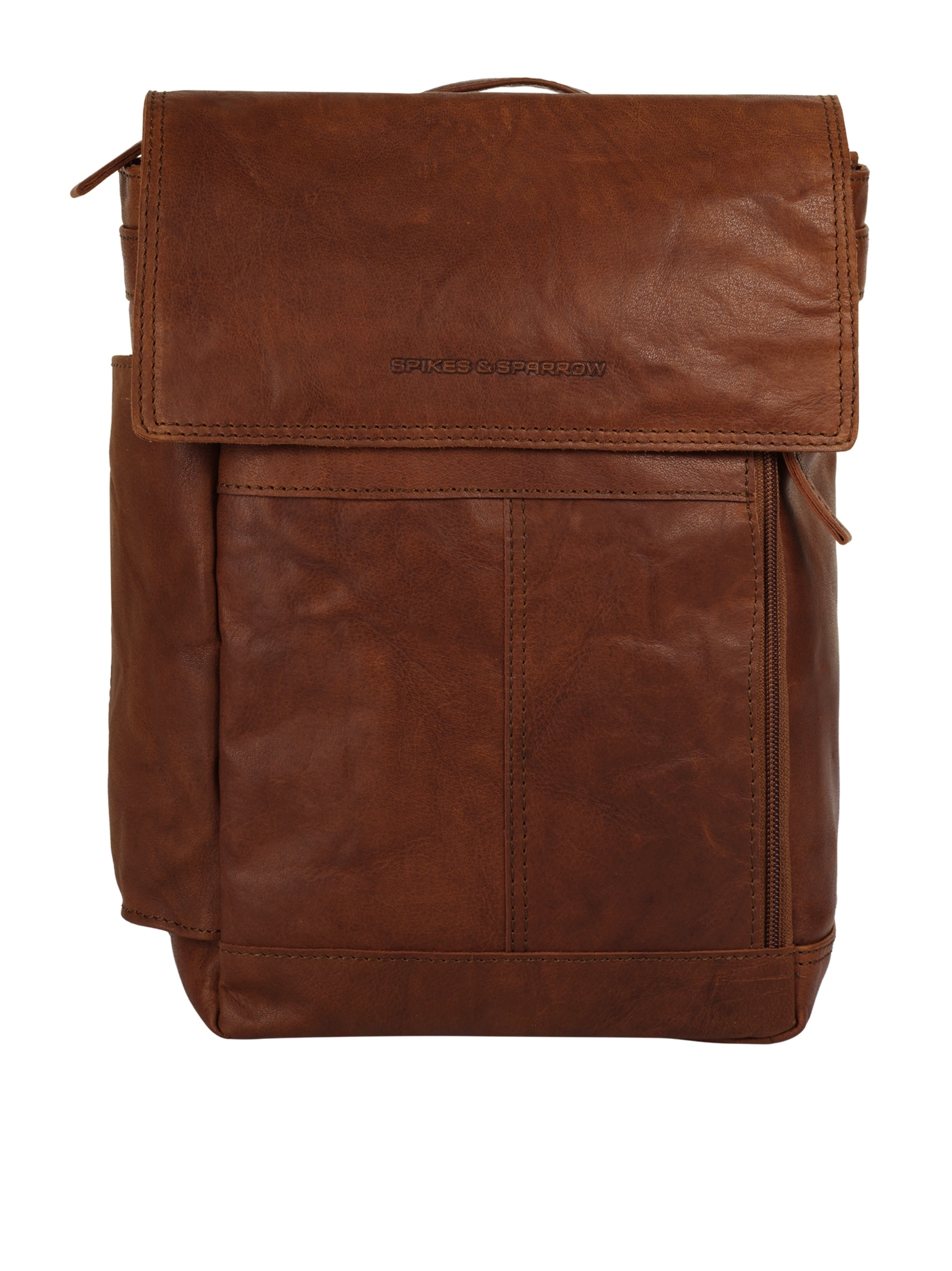 Spikes & Sparrow Laptoprucksack, echt Leder