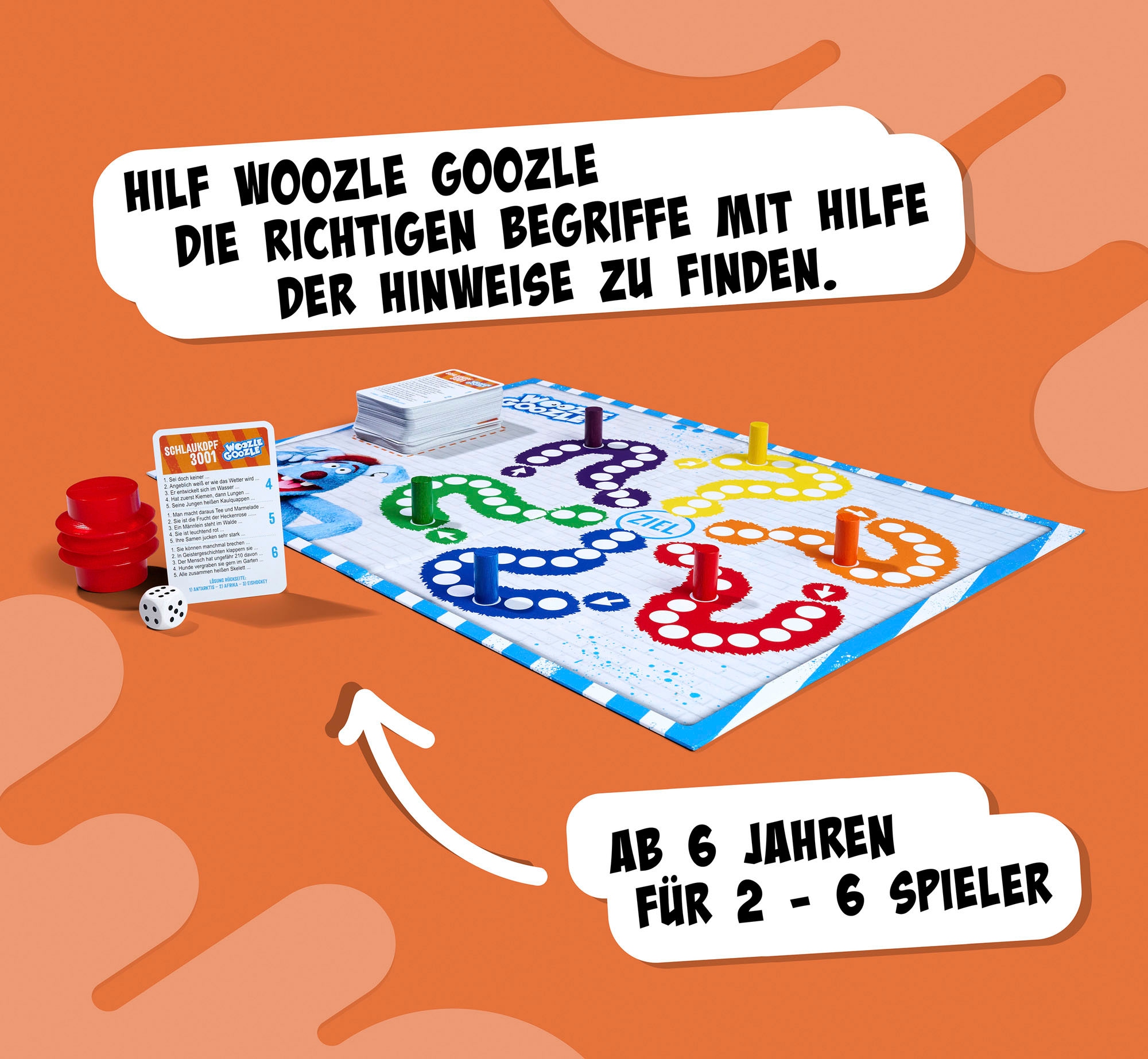 Noris Spiel »Woozle Goozle, Schlaukopf«, Made in Germany