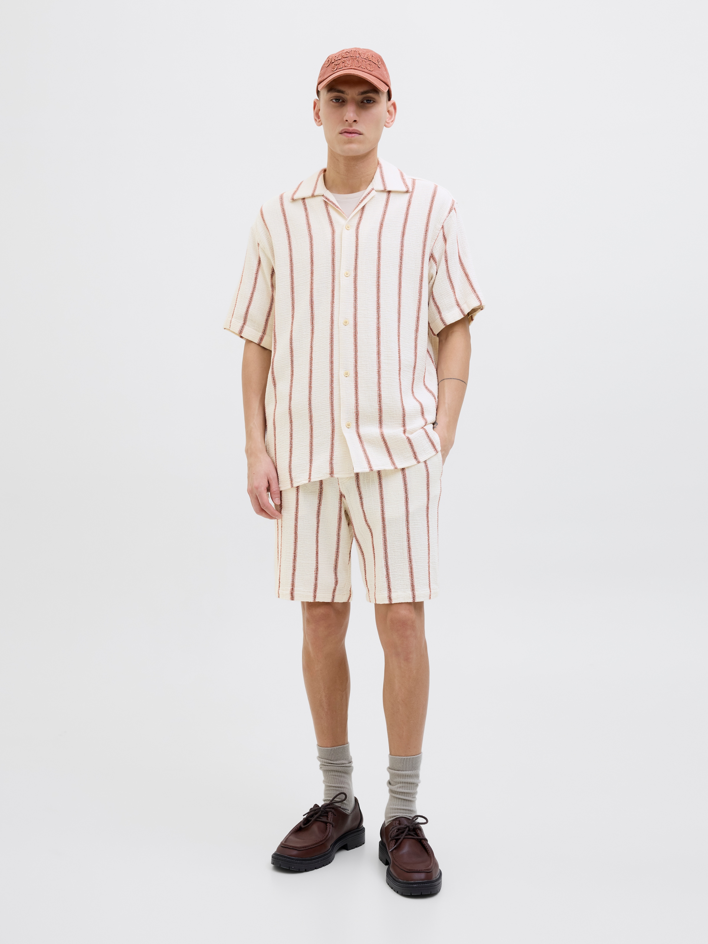 Jack & Jones Jogger Pants »JPSTJAIDEN COBA STRIPE JOG SHORT SRT SN«