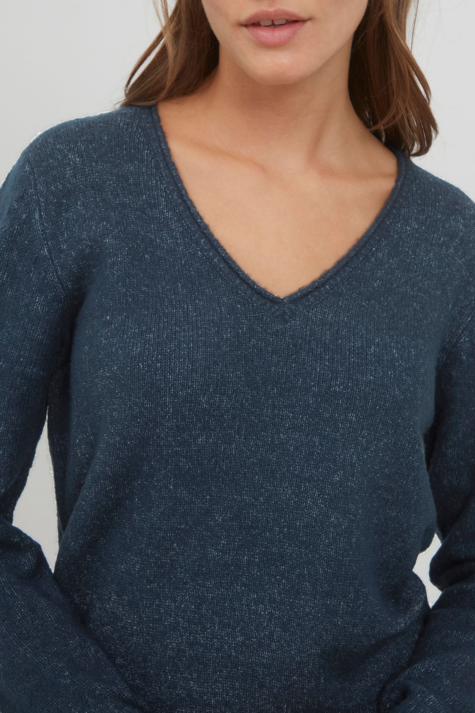 OXMO Strickfleece-Pullover »Strickpullover OXIlva«