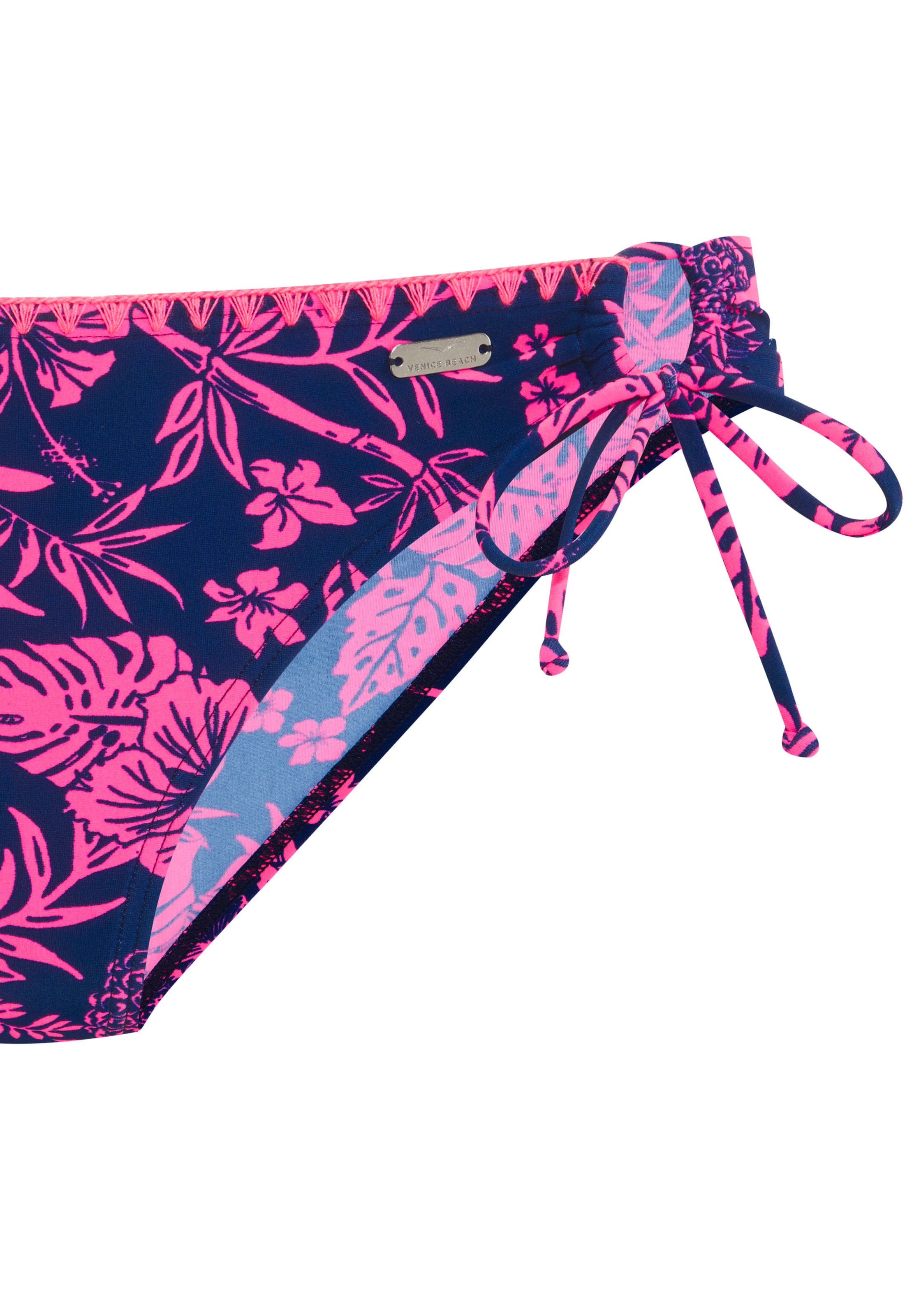 Venice Beach Triangel-Bikini »Kensi«, mit kontrastfarbener Häkelkante