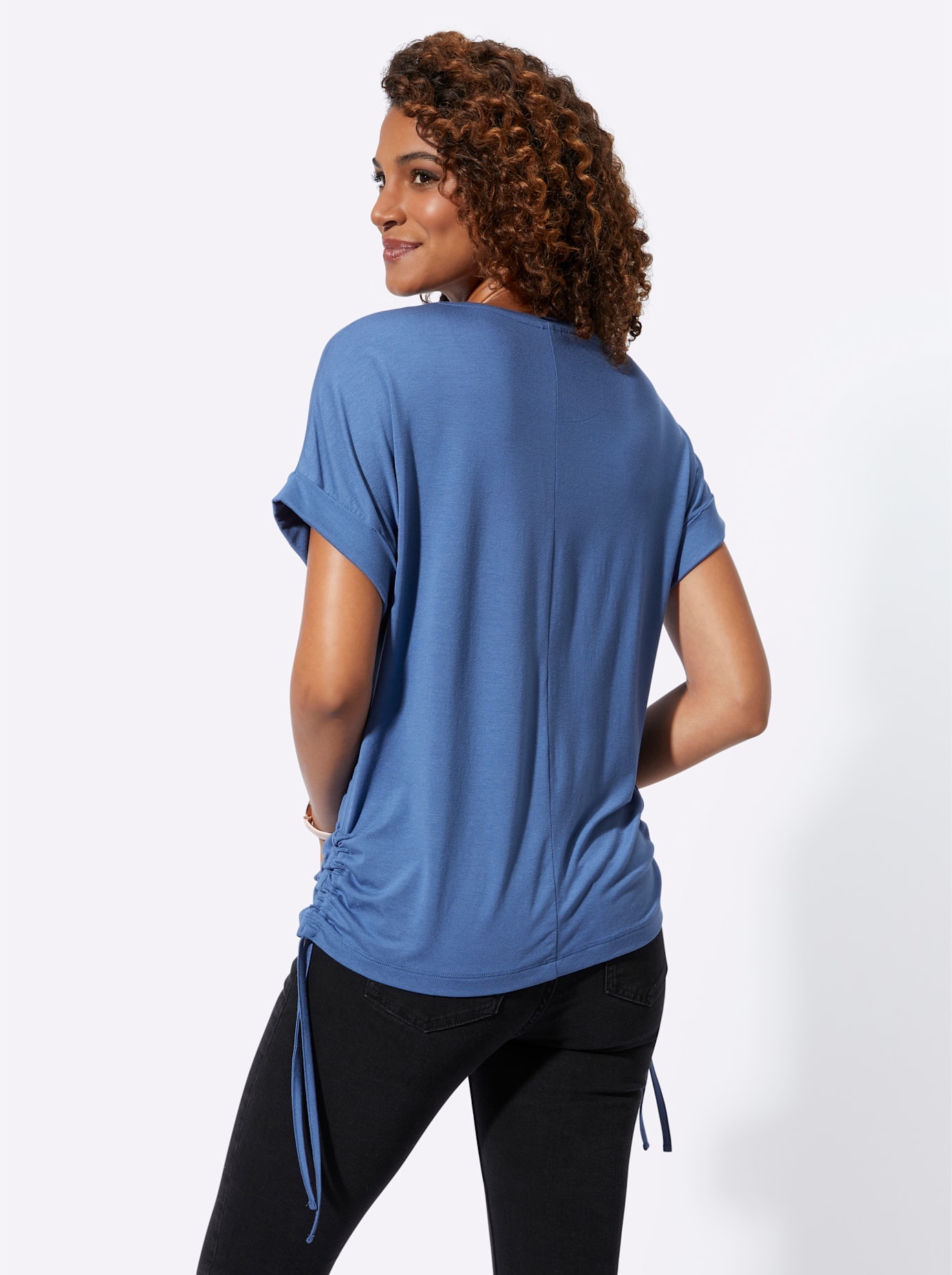 Inspirationen Kurzarmshirt »Rundhals-Shirt«, (1 tlg.)