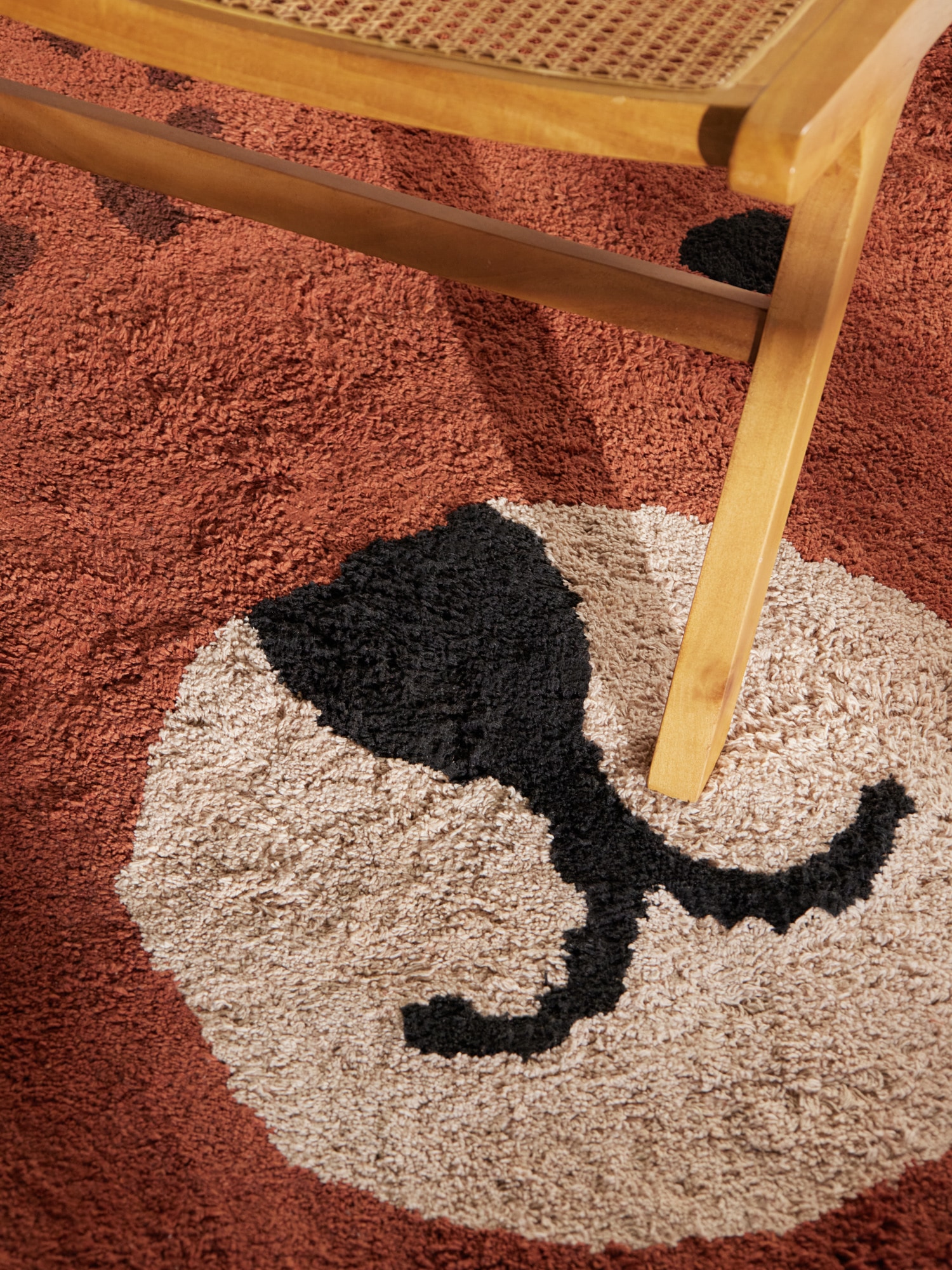 HANSE Home Kinderteppich »Berry« Motivform 10 mm Höhe Waschbar, Handgemacht, Baumwolle, Rutschfest Spielteppich Kinderzimmer