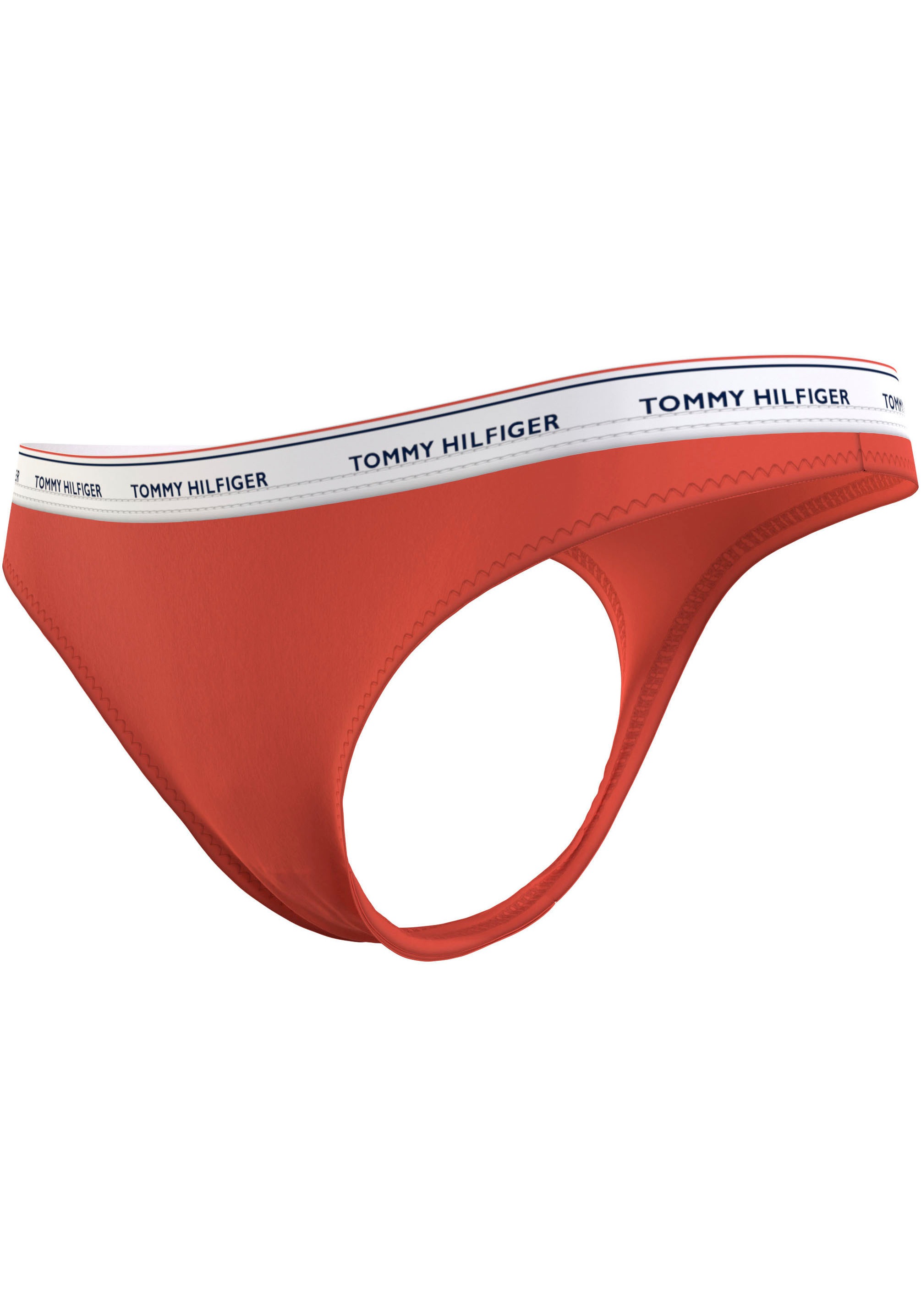 Tommy Hilfiger Underwear Slip »3 PACK THONG (EXT SIZES)«, (Packung, 3er), mit Tommy Hilfiger Logobund