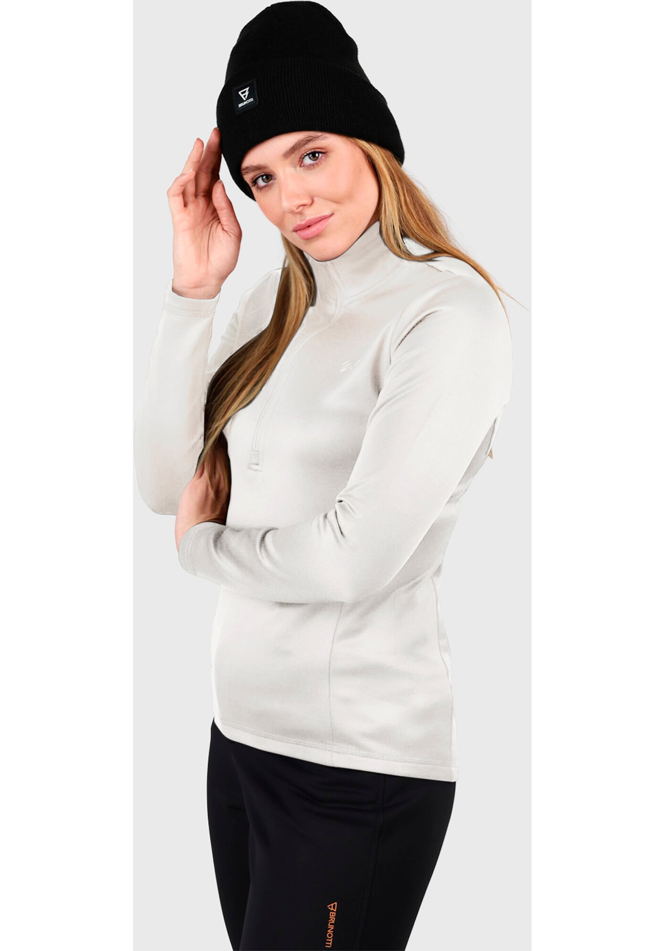 Brunotti Fleecepullover »Heronne Women Fleece«, hoch geschlossener Ausschnitt, wasserabweisende Oberfläche
