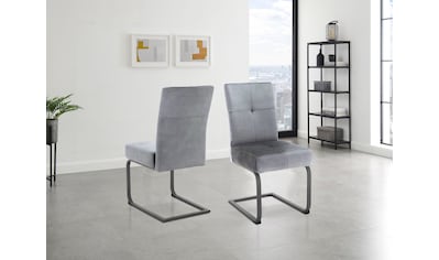 MCA furniture Freischwinger »Köln«, (Set), 4 St., Kunstlederbezug,  Komfortsitzhöhe, Stuhl belastbar bis 120 kg kaufen bei OTTO