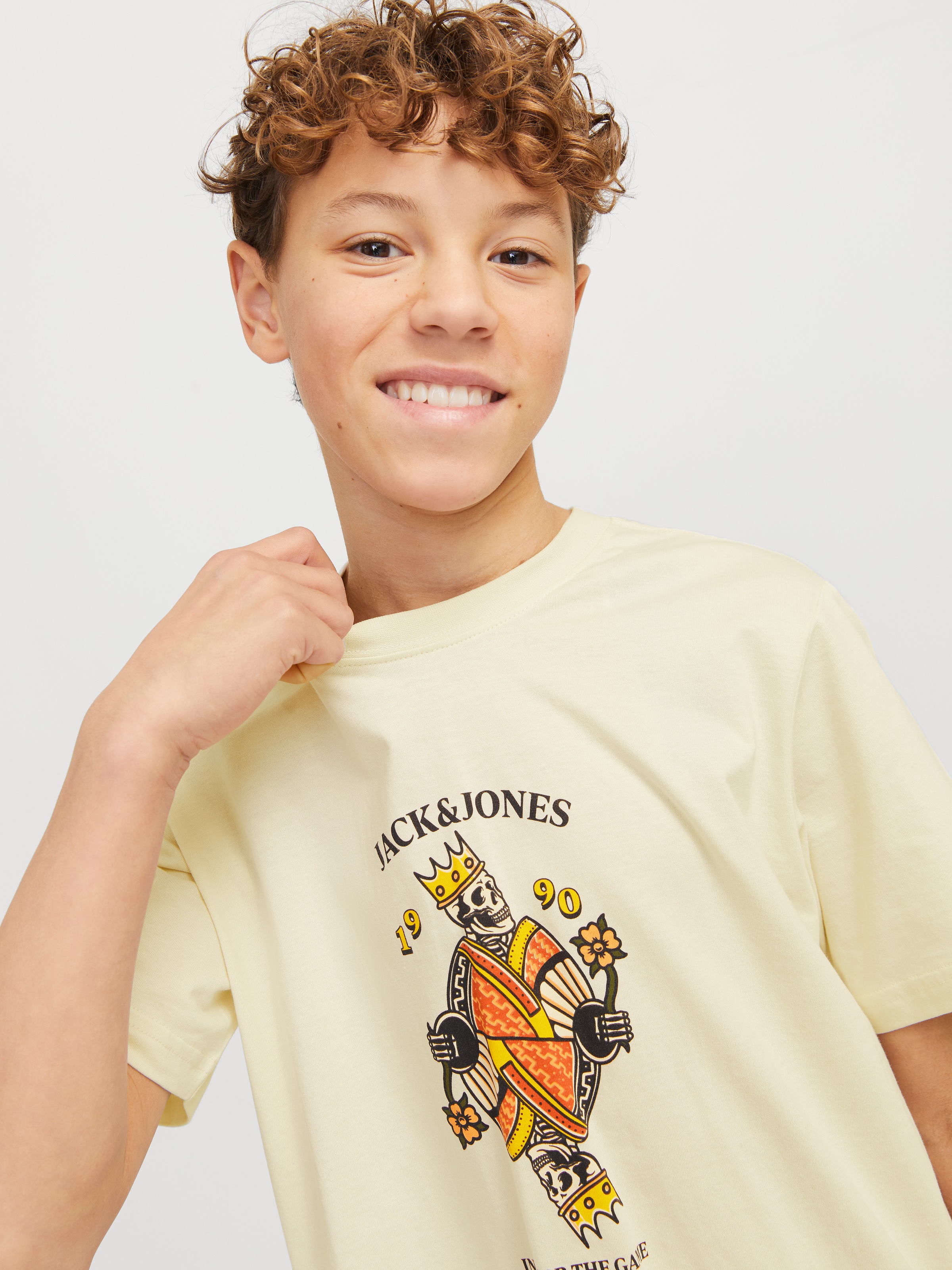 Jack & Jones Junior T-Shirt »JORANATOMY SKULL TEE SS CREW NECK SN JNR«