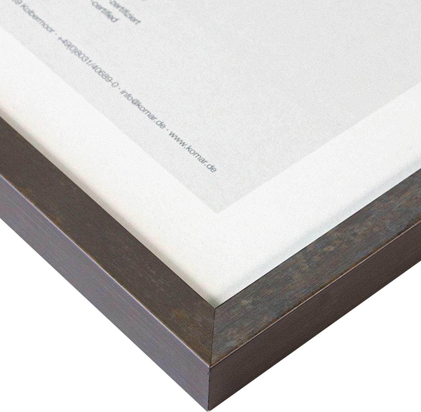 Komar Bilderrahmen »Stone«, Echtholzrahmen mit hochtransparentem Acrylglas