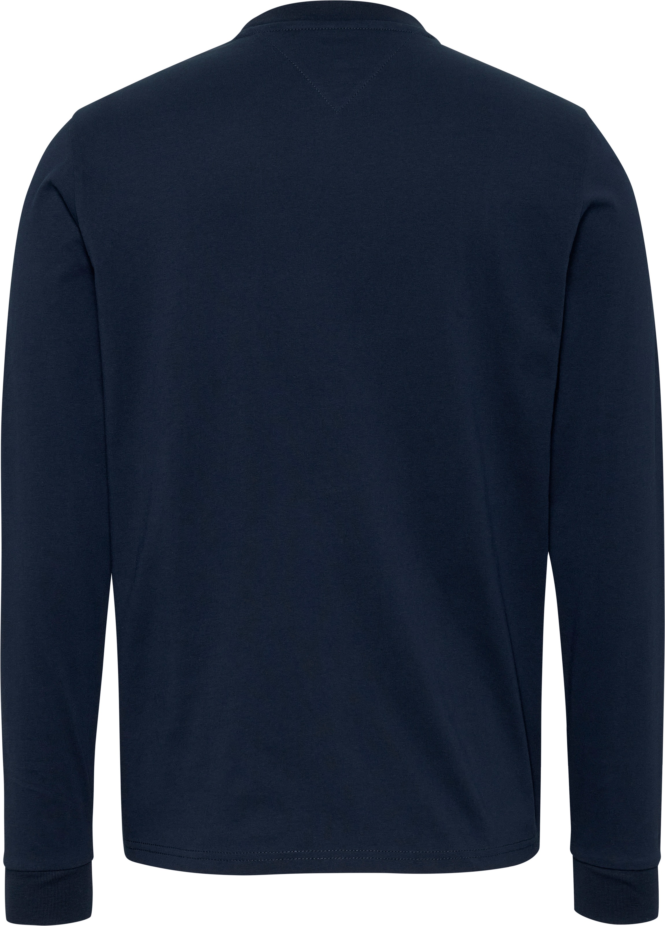 Tommy Jeans Langarmshirt »TJM SLIM LINEAR CHEST LS TEE EXT«, in Unifarbe