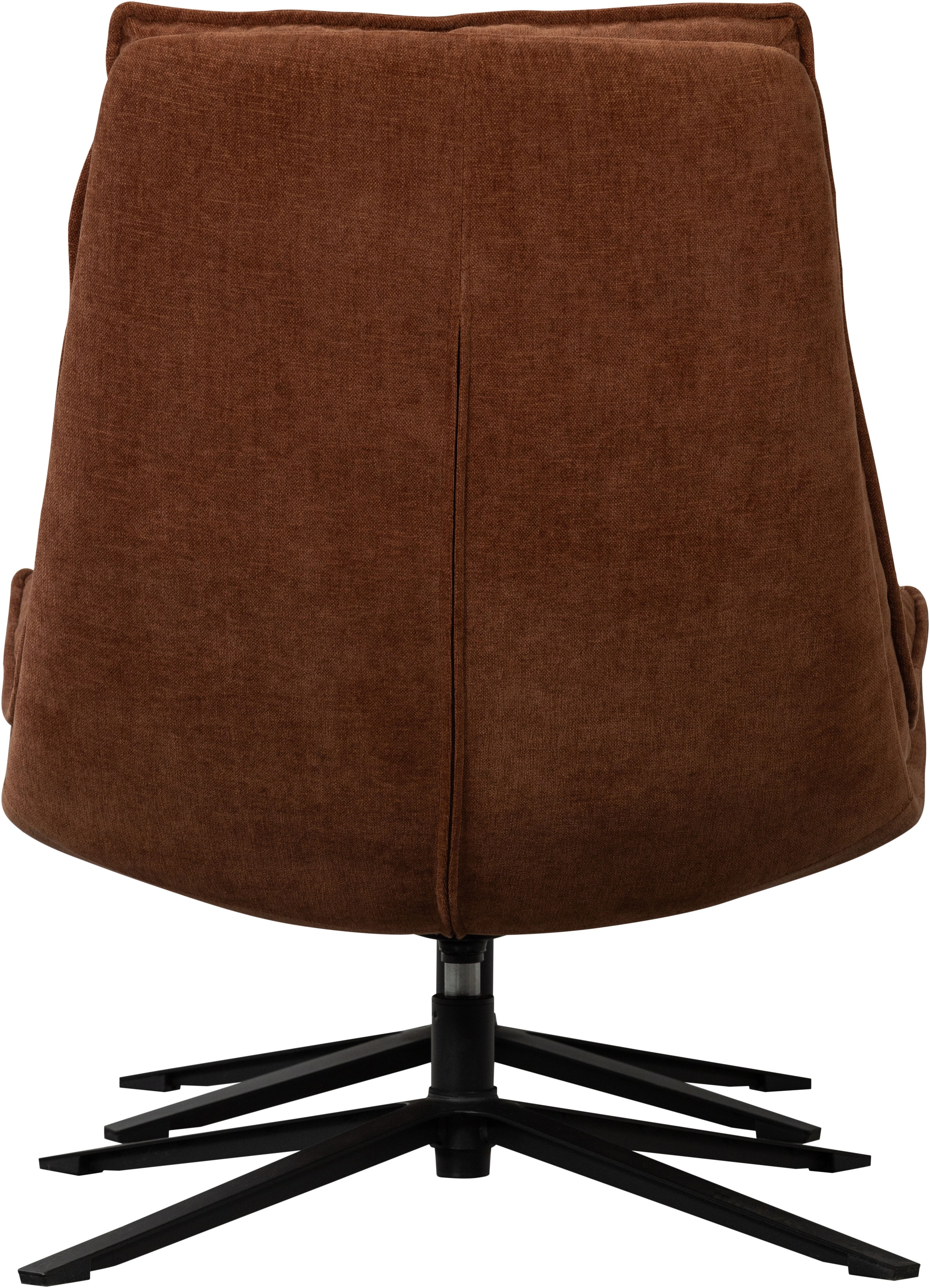 WOOOD Drehsessel »Kube mit Drehmechanismus inkl. Hocker B 74 x T 89 x H 100 cm« Newt-Chenillebezug, Hohe Verschleißfestigkeit, Tragkraft 120 kg