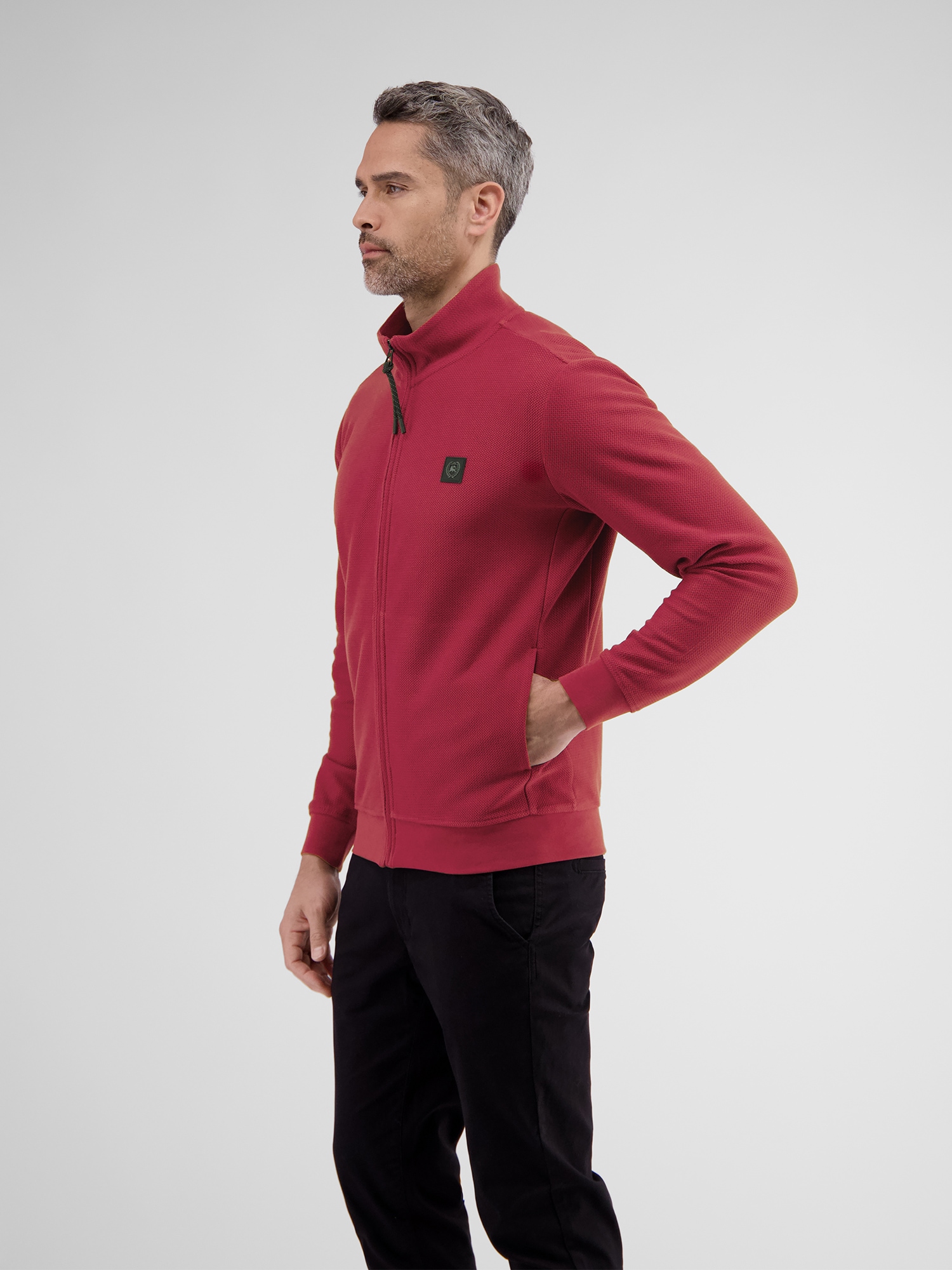 LERROS Sweatjacke »LERROS Sweatjacke in Strukturqualität«