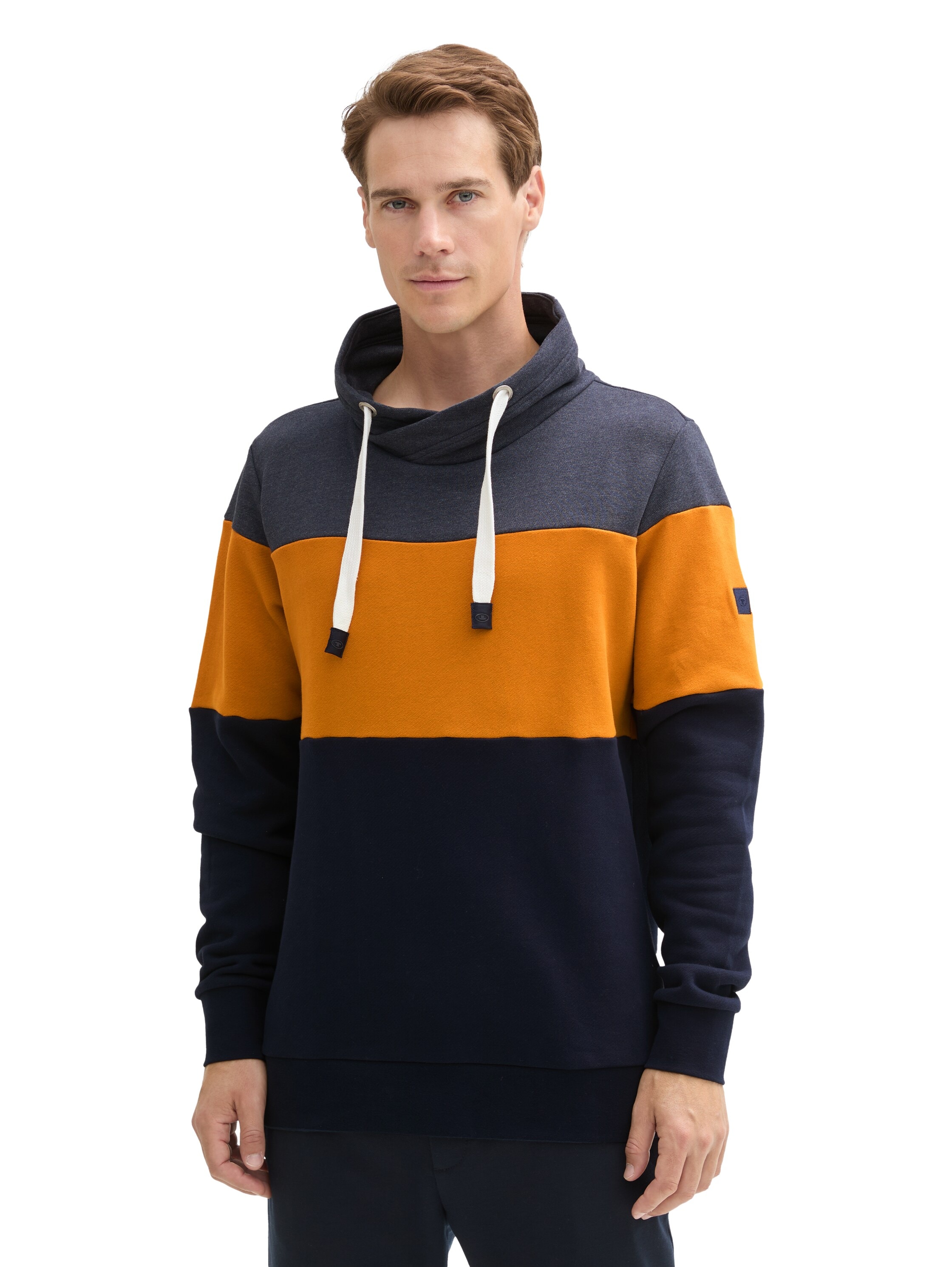 Sweatshirt, mit Colour Blocking