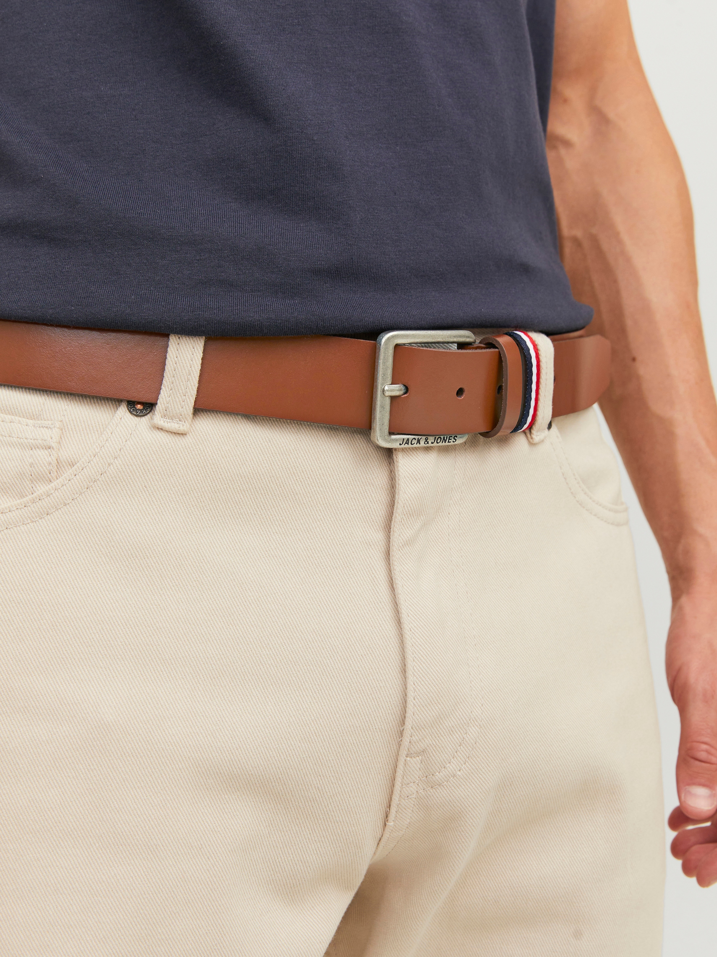 Jack & Jones Ledergürtel »JACESPO BELT NOOS«