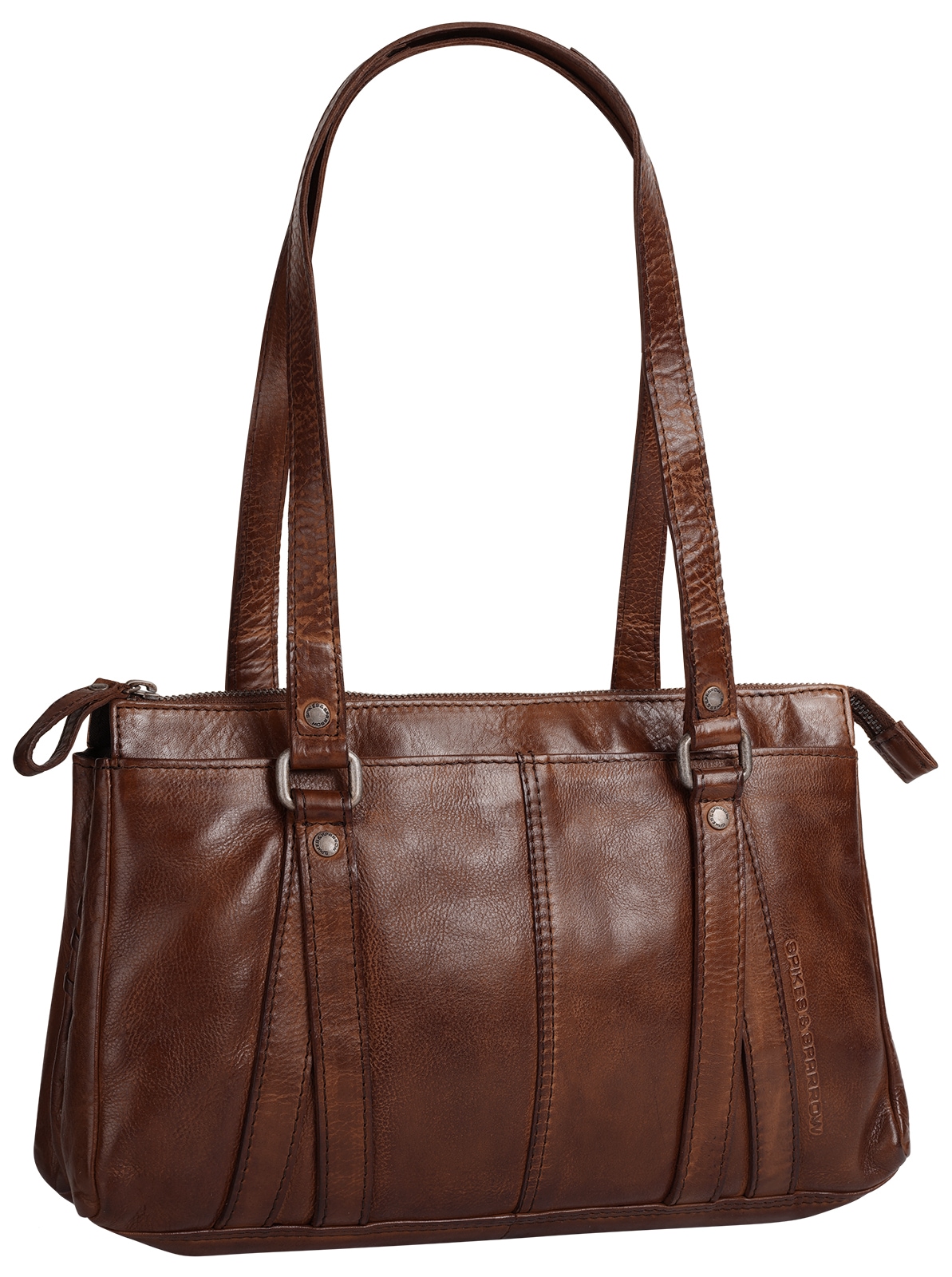 Spikes & Sparrow Henkeltasche »SPIKES & SPARROW Damen echt Leder« echt Leder