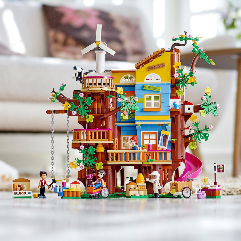 LEGO® Konstruktionsspielsteine »Freundschaftsbaumhaus (41703), LEGO® Friends«, (1114 St.)