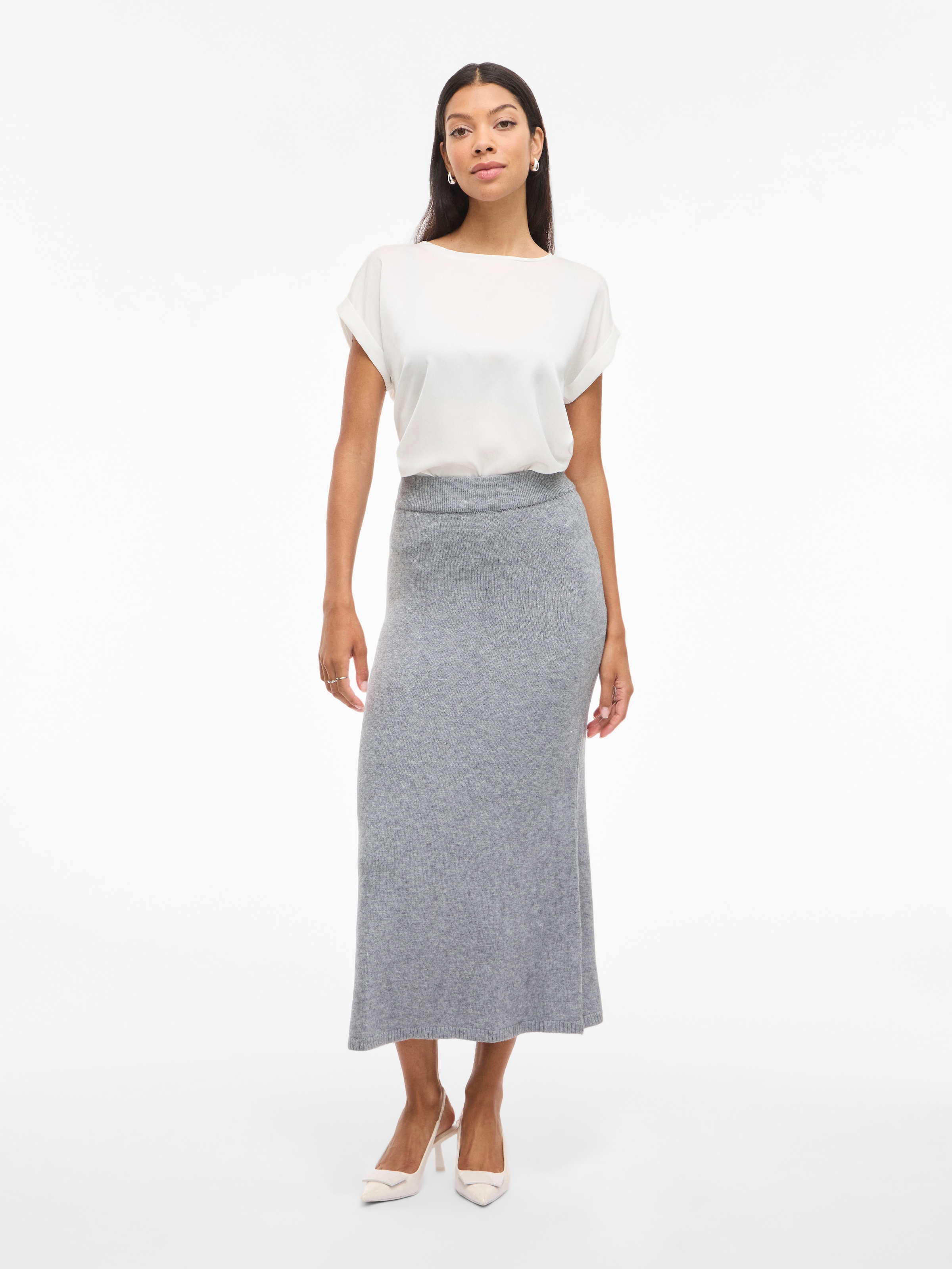 Vila Maxirock »VIRIL ANKLE KNIT SKIRT - NOOS«