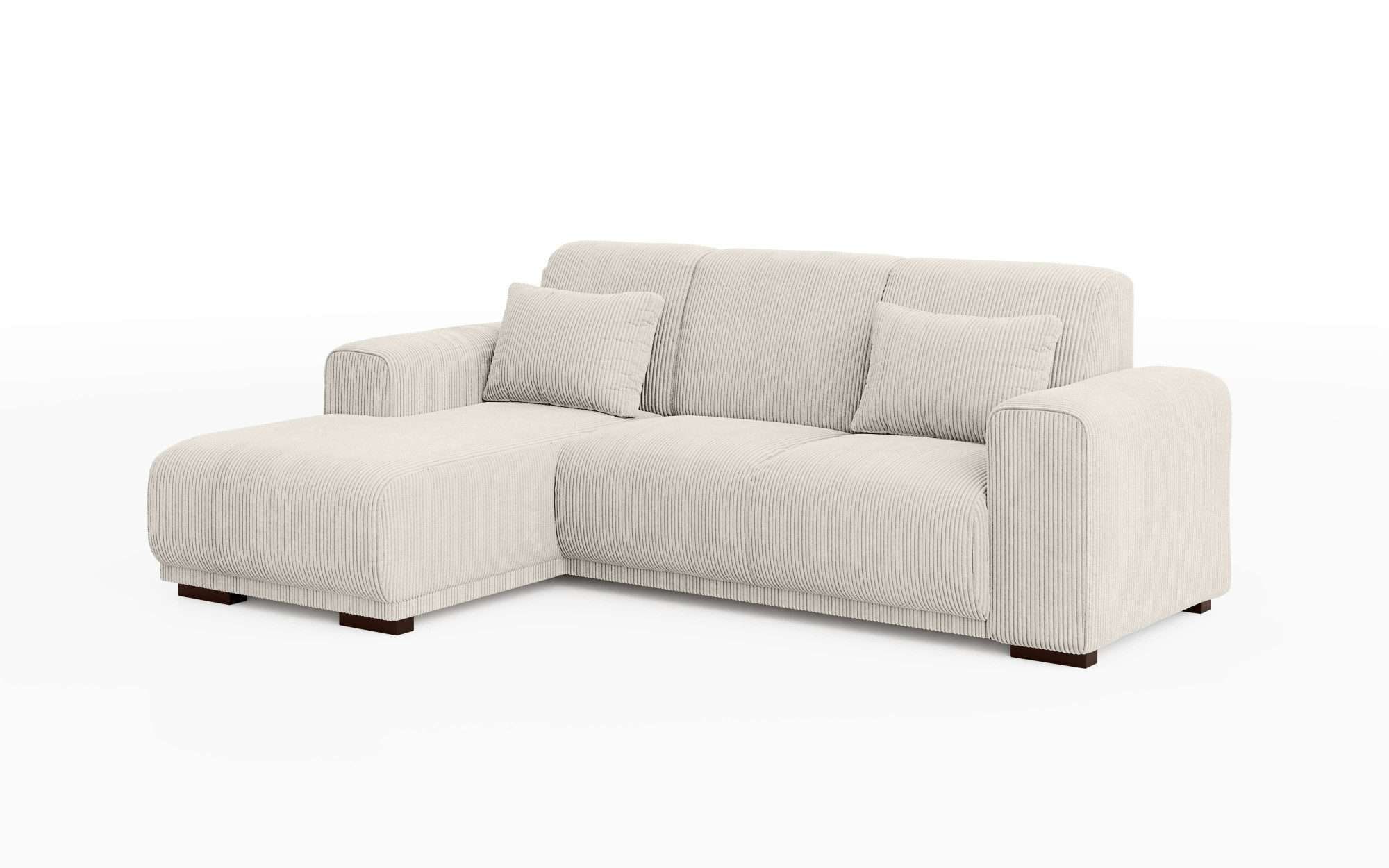 Home affaire Ecksofa »BORNHOLM L-Form, B: 234 cm - OTTO. Verlässliche Qualität.« Recamiere links oder rechts bestellbar, Wellenfederung, inkl. 2 Kissen