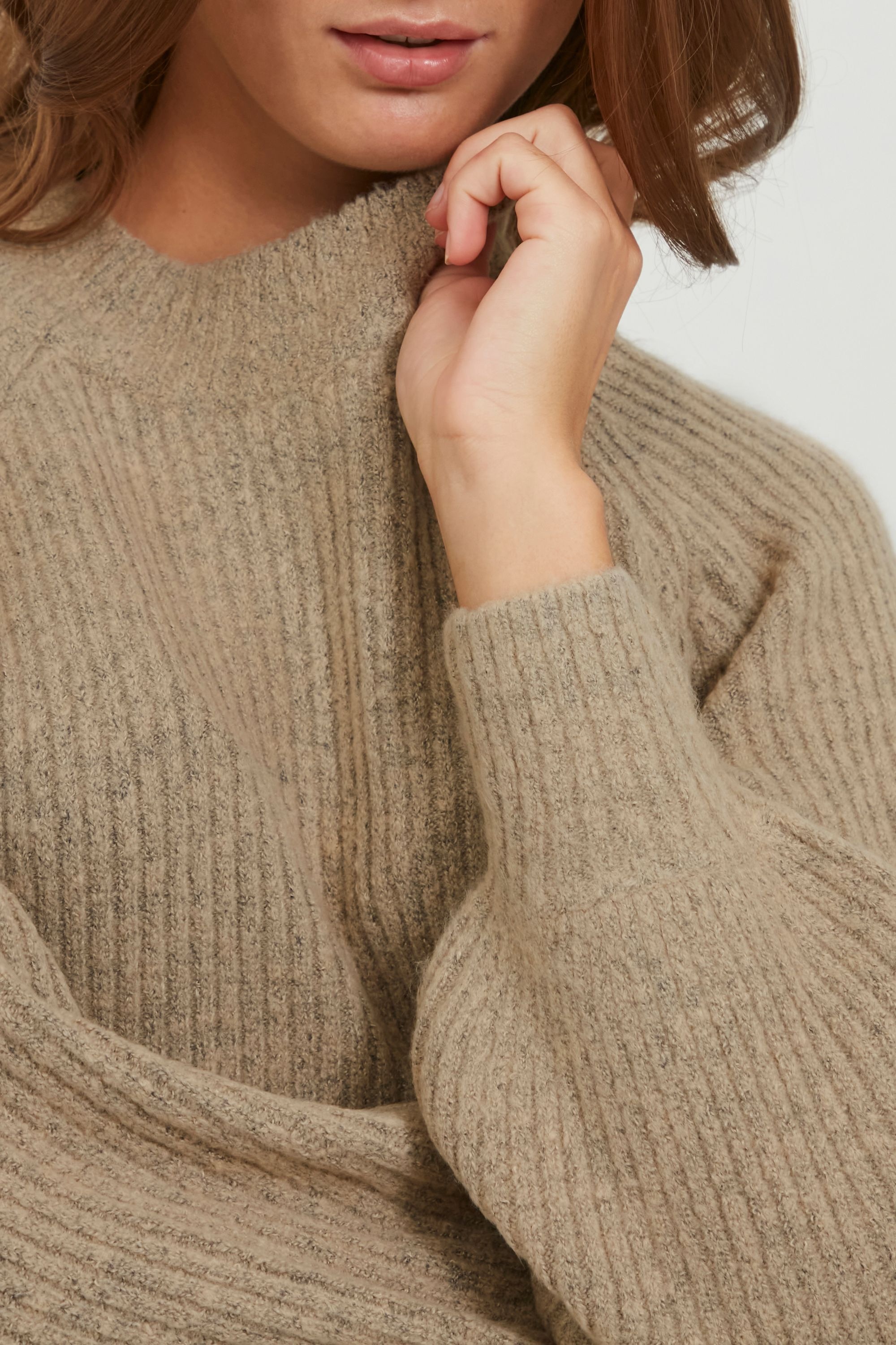 b.young Strickfleece-Pullover »Strickpullover BYNora«