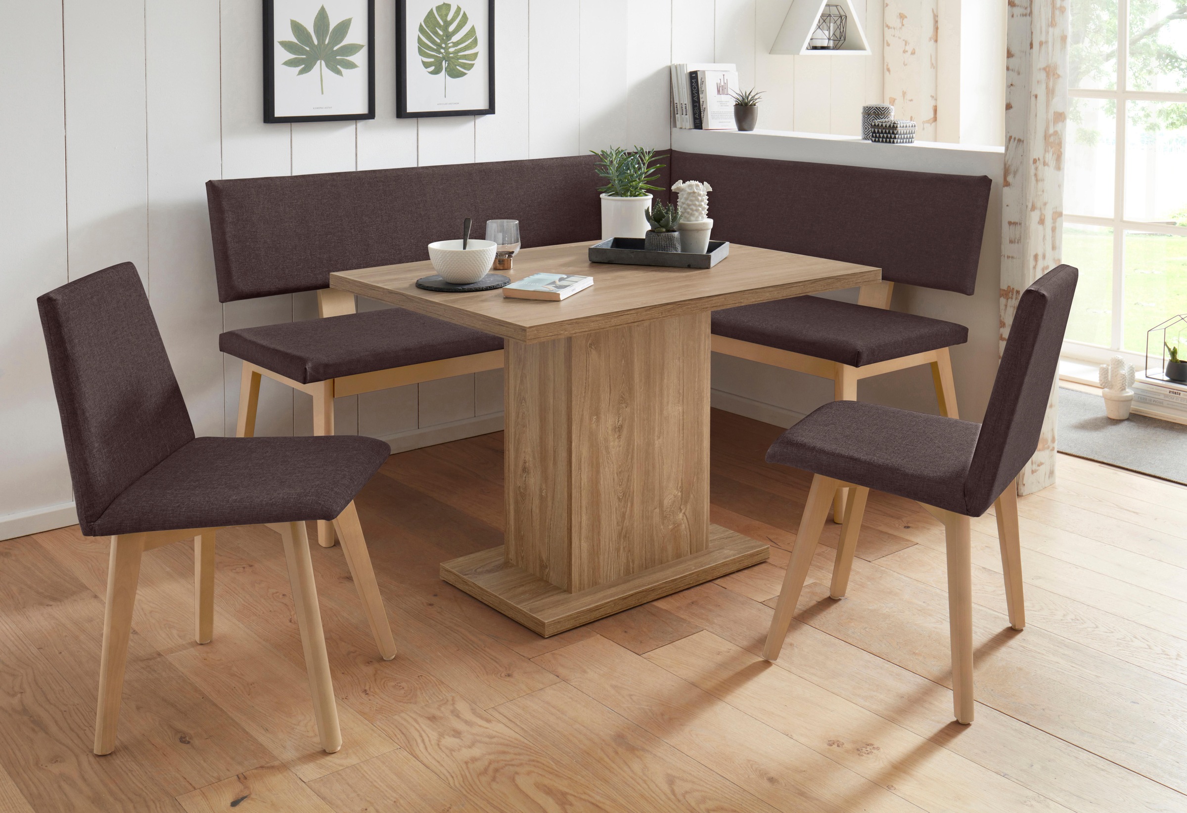 Home affaire Eckbankgruppe »Zelle«, (Set, 4 tlg.)