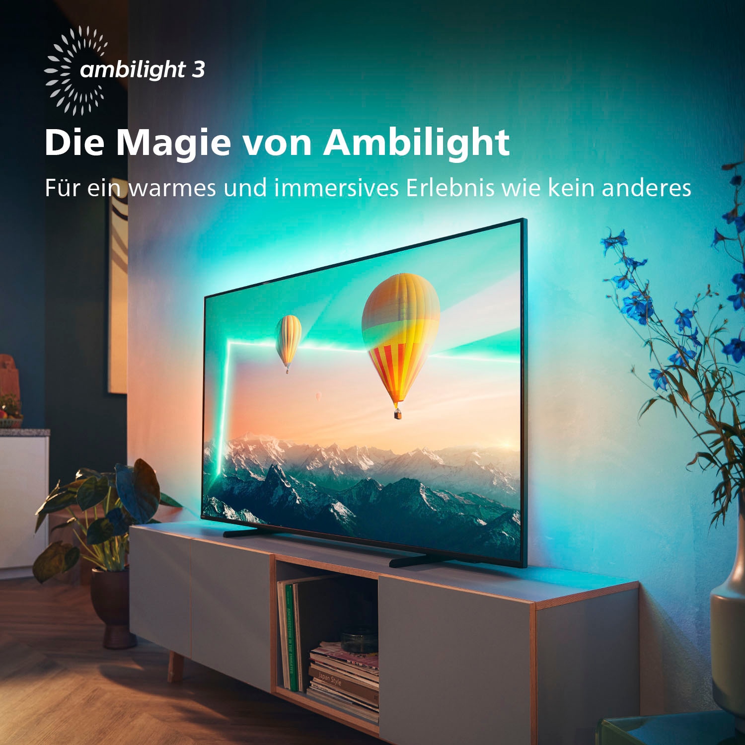 Philips LED-Fernseher »65PUS8007/12«, 4K Ultra HD, Android TV-Smart-TV