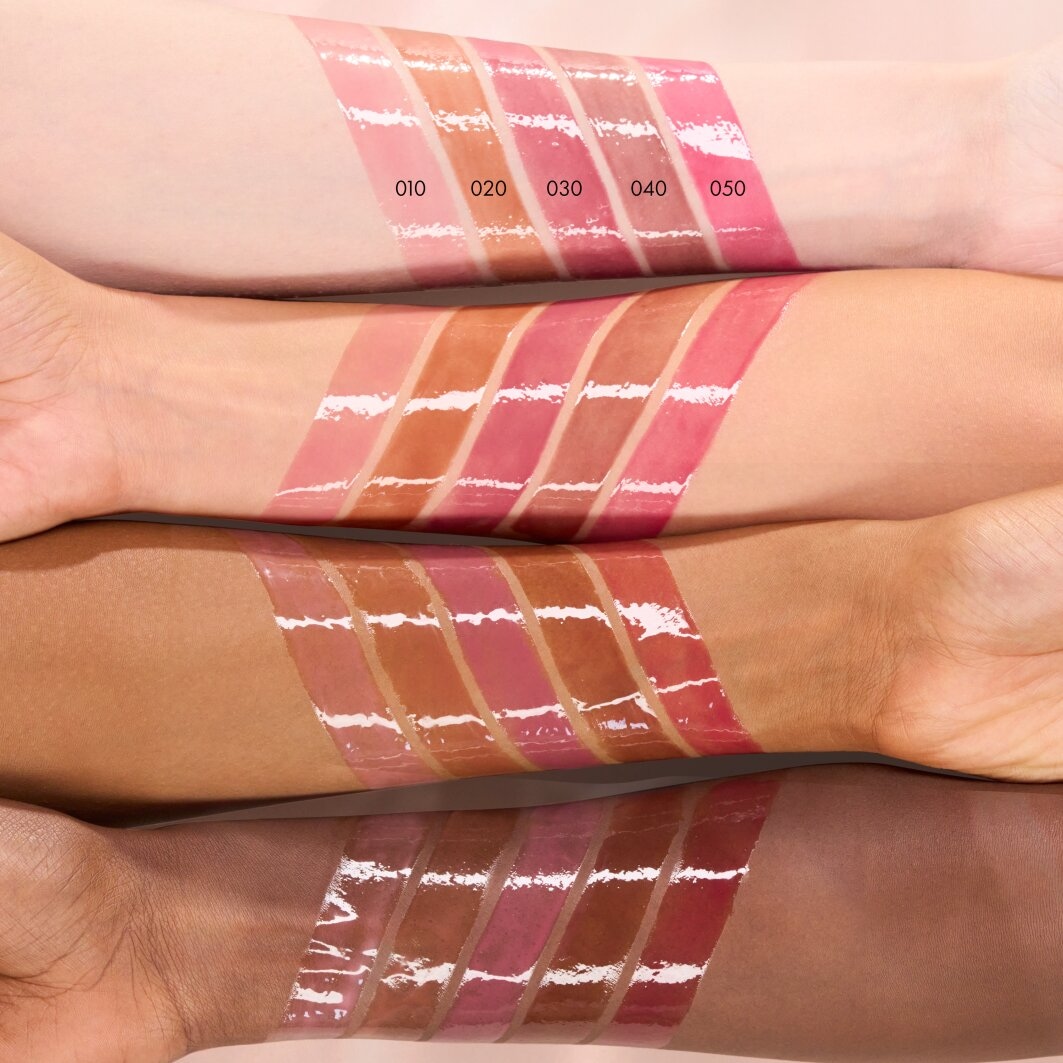 Catrice Lippenbalsam »Butter Drippin' Glossy Lip Balm«, (Set, 3 tlg.), Dezenter Farbakzent, geschmeidig, hochglänzend, spendet Feuchtigkeit.