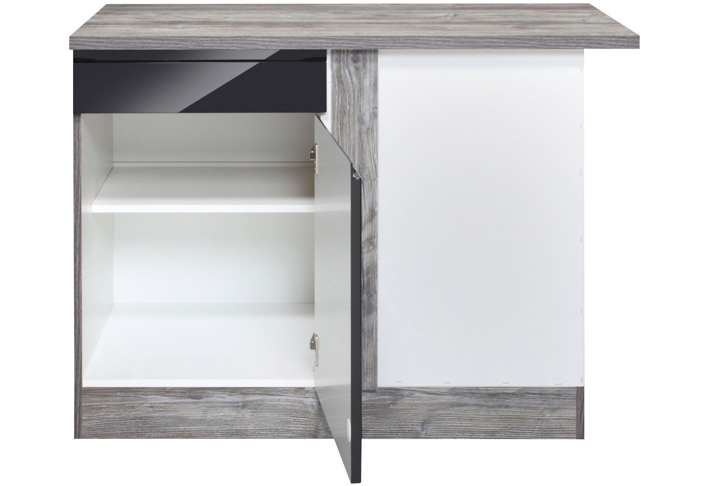 KOCHSTATION Eckunterschrank »KS-Virginia« praktischer Stauraum in der Ecke