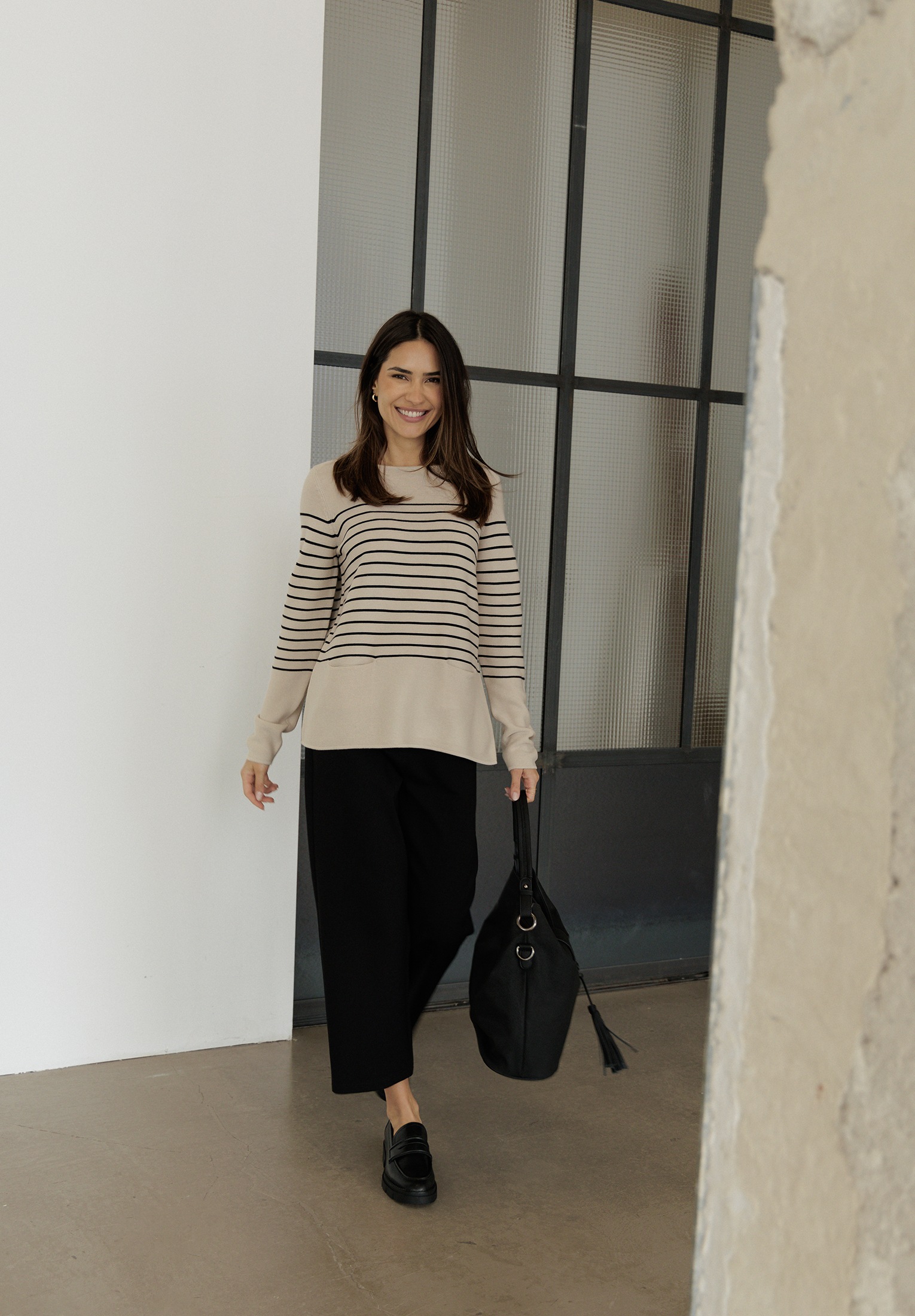 Betty Barclay Rundhalspullover »Feinstrickpullover mit Eingrifftaschen«