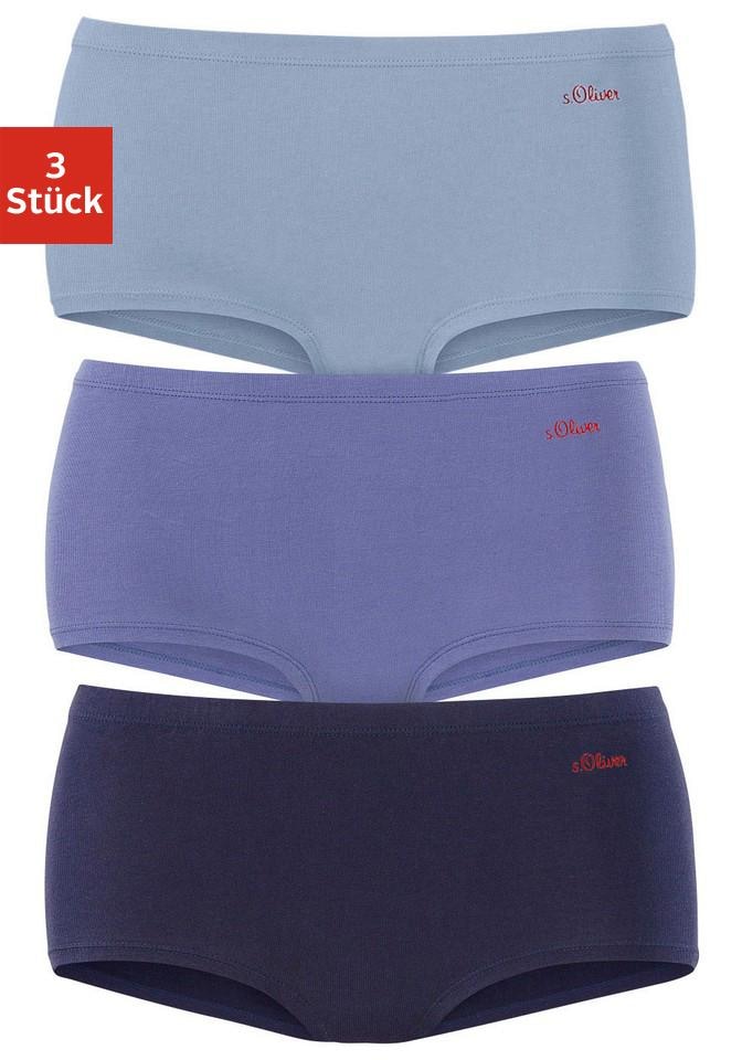 aus Panty, bei 3 OTTO elastischer s.Oliver (Packung, St.), Baumwoll-Qualität