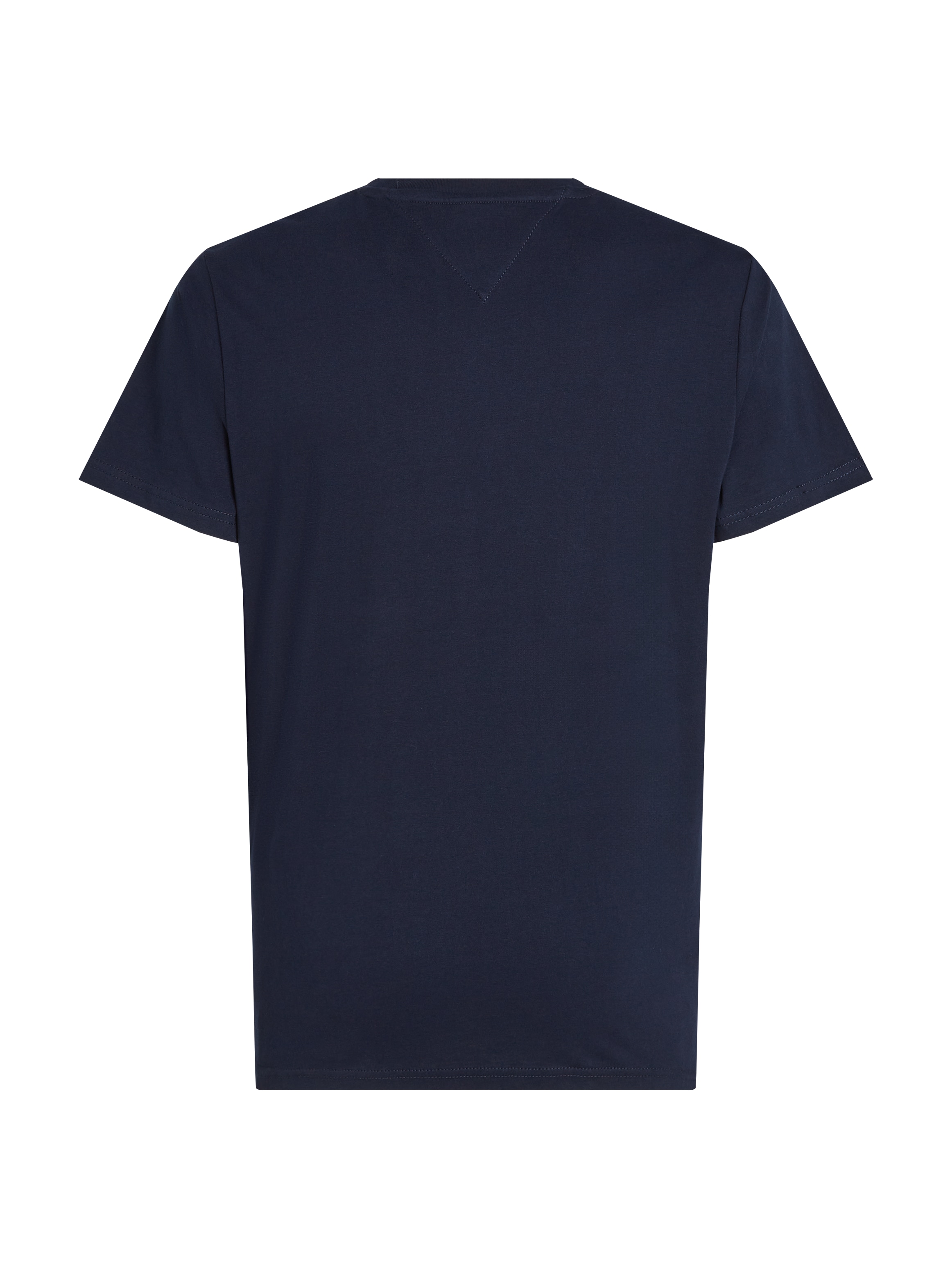 Tommy Jeans T-Shirt »TJM SLIM ESSENTIAL FLAG TEE EXT«, Mit Rundhalsausschnitt