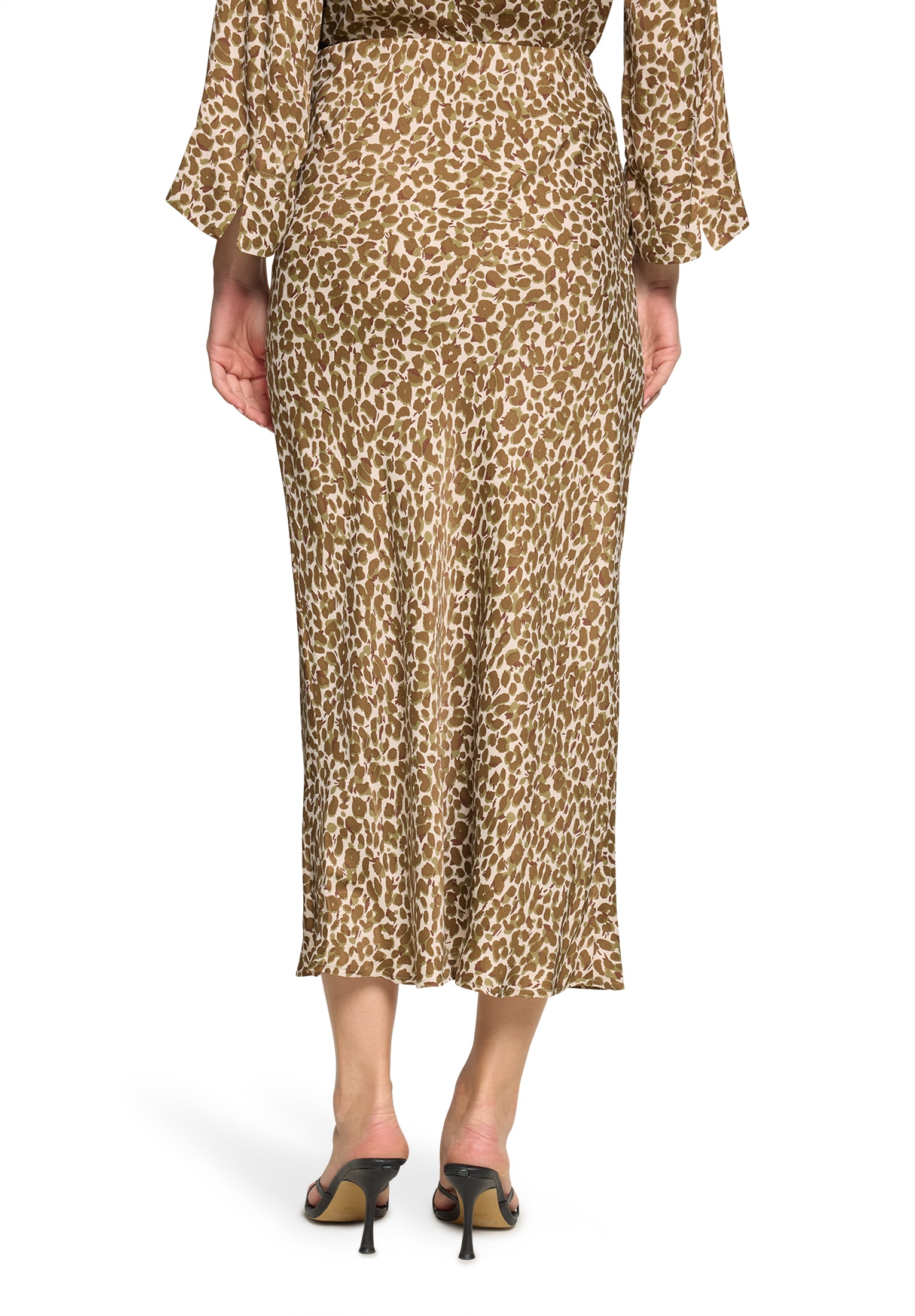 Betty Barclay Satinrock »Satinrock mit Leoprint«