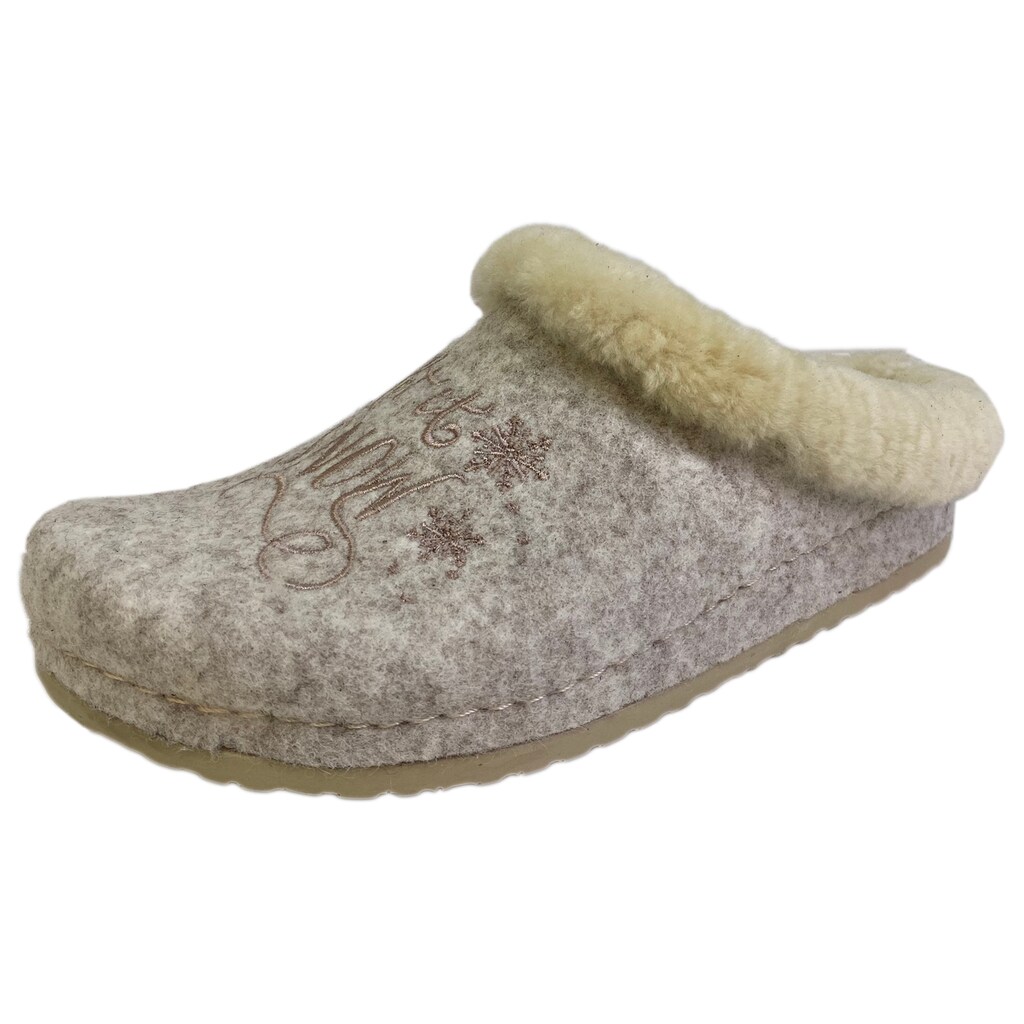 MUBB Pantoffel »Let it snow«