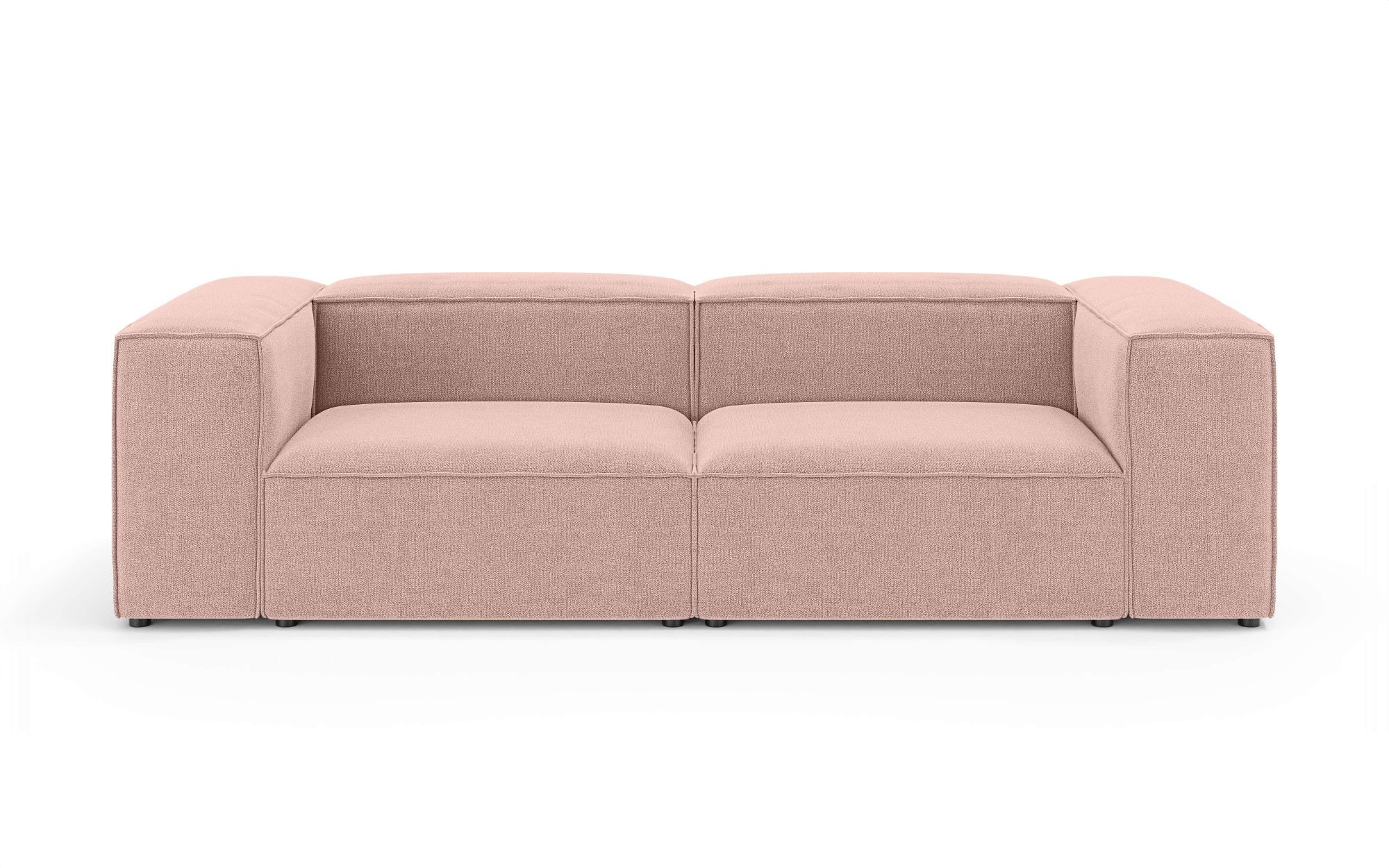 INOSIGN Big-Sofa »HAILY Modularsofa, Maße B/T/H: 260/100/72 cm«, als Modul oder separat verwendbar, für individuelle Zusammenstellung