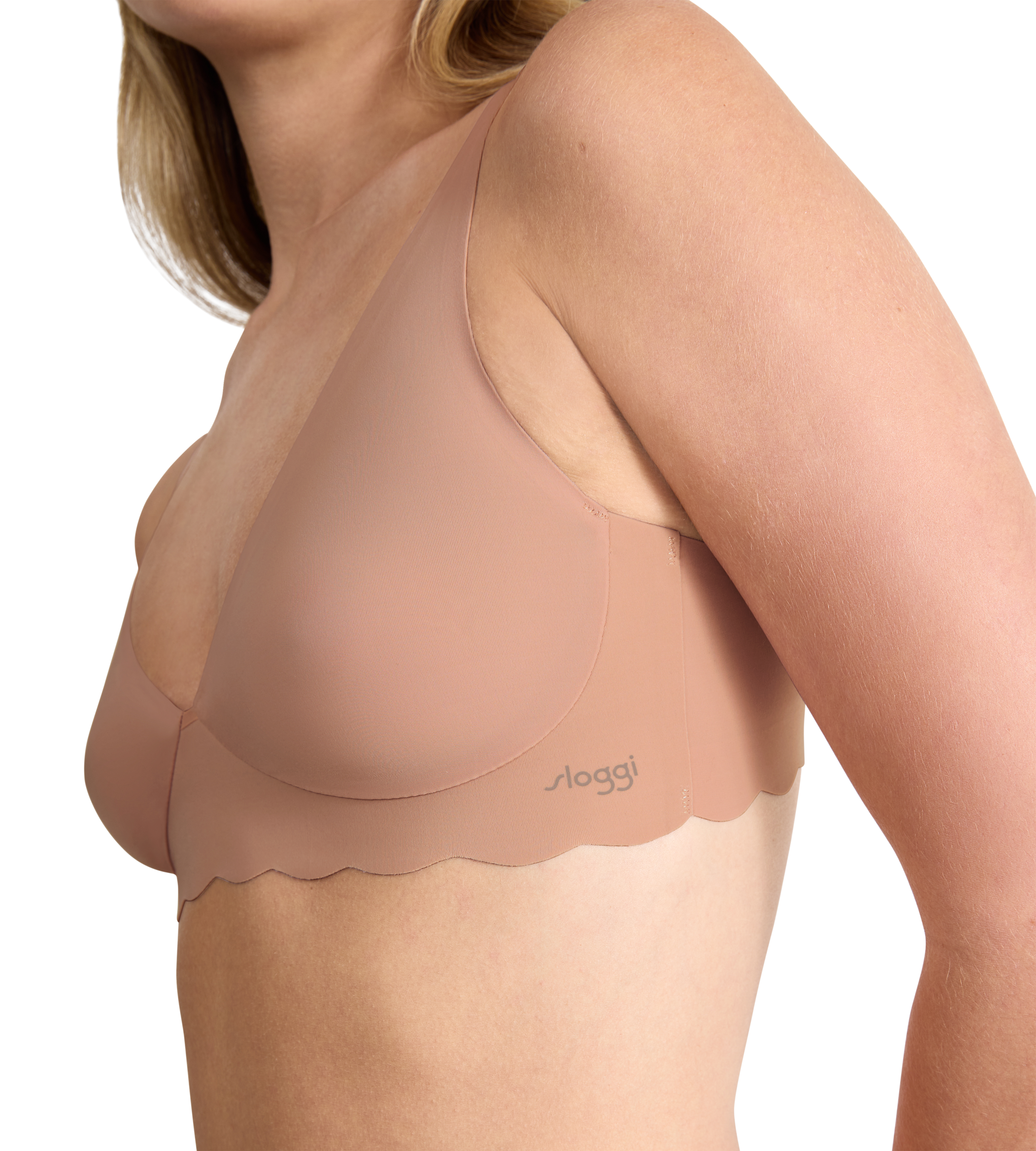 sloggi Bustier »ZERO Microfibre 2.0 Soft Bra C2P«, nahtlos und unsichtbar