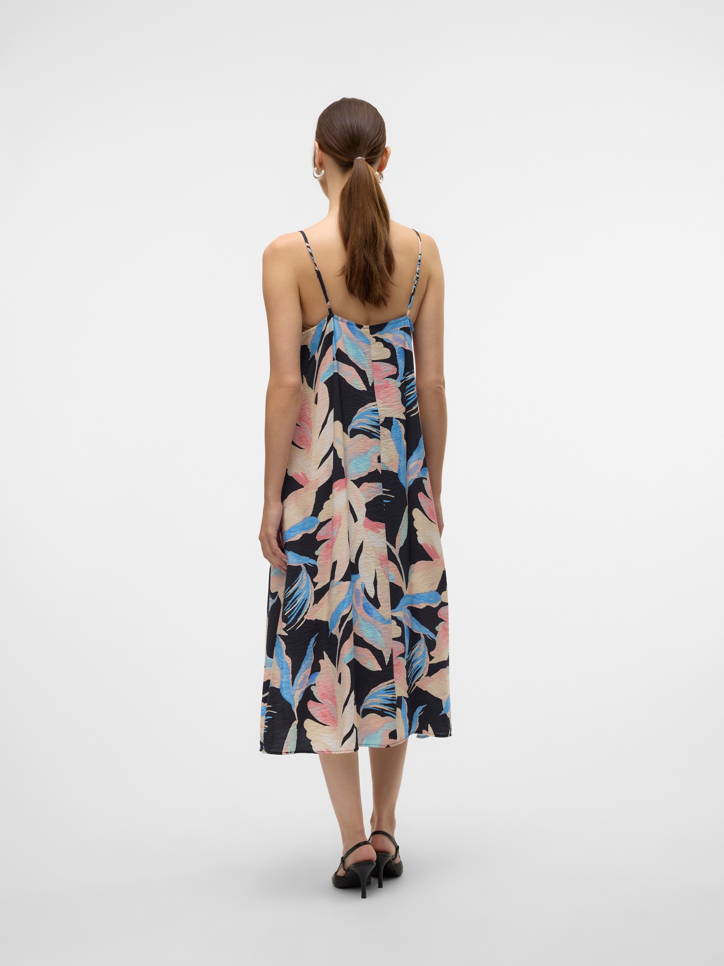 Vero Moda Spaghettikleid »VMJOSIE CALF SINGLET DRESS WVN GA NOOS«