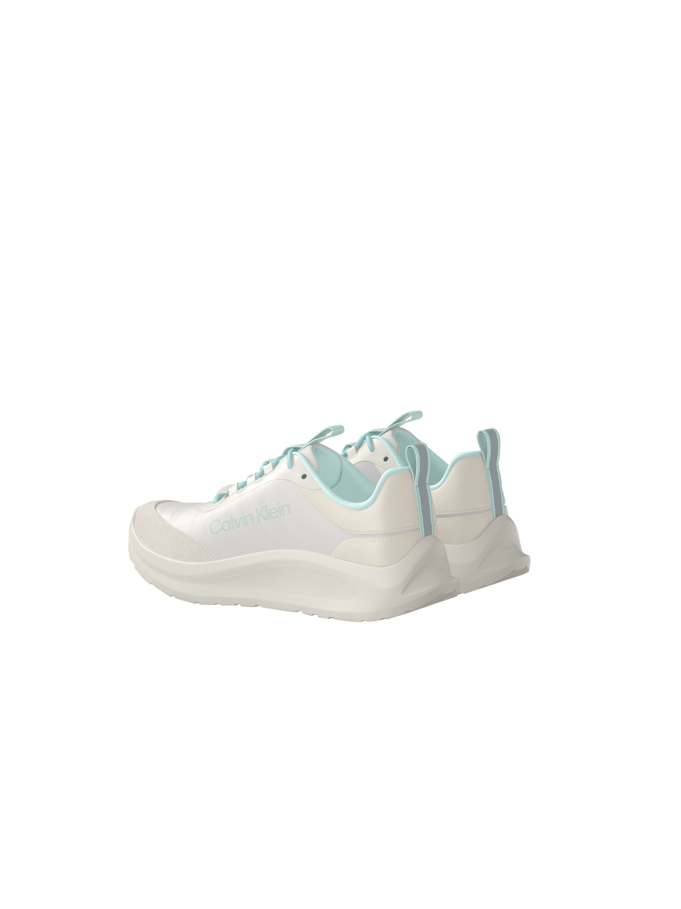 Calvin Klein Plateausneaker »LIGHT EVA RUN ESS LAC NY-SU WMN«  Schnürschuh, Halbschuh, mit Anziehlasche