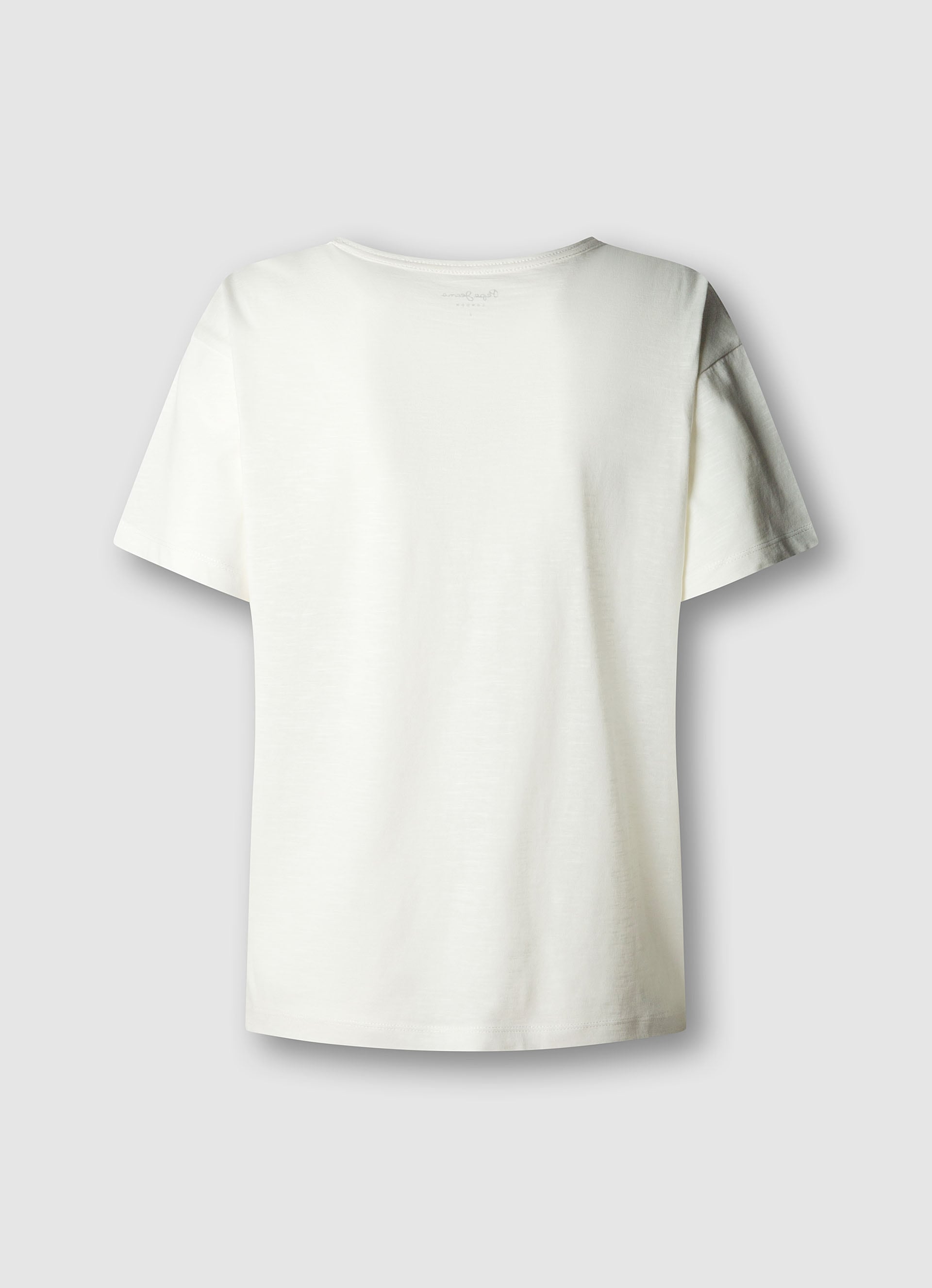 Pepe Jeans T-Shirt »BENJAMINA« mit Logo-Detail, Baumwoll-Qualität