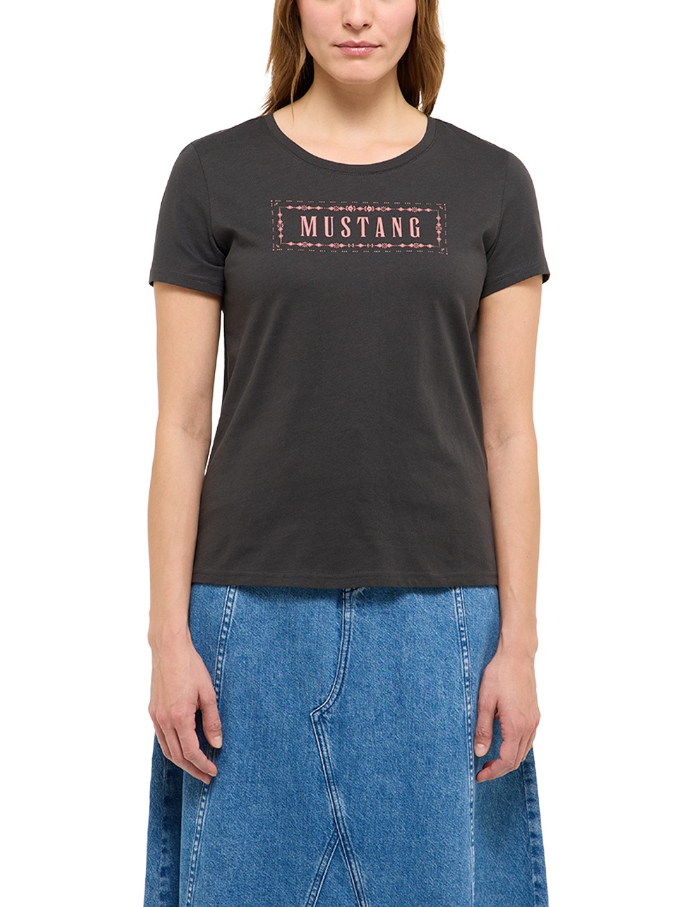 MUSTANG Kurzarmshirt »Damen Style Alma«