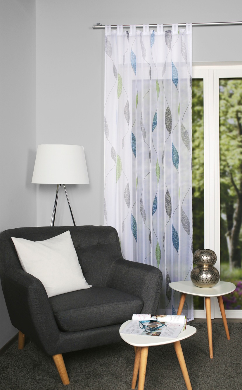 HOME WOHNIDEEN Vorhang »RAWLINS«, (1 St.), Schal aus Voile bedruckt kaufen  im OTTO Online Shop