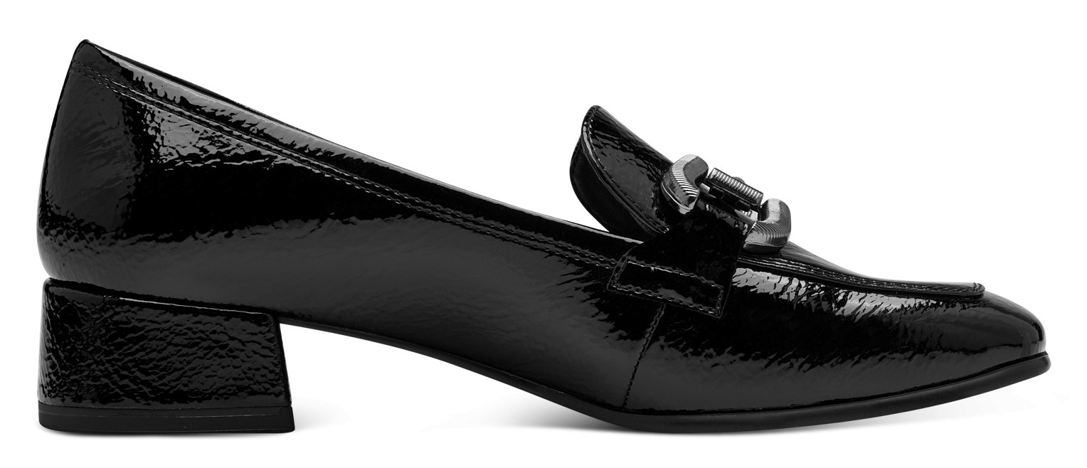 Tamaris Slipper, Blockabsatz, Pumps, Businessschuh mit modischer Zierspange
