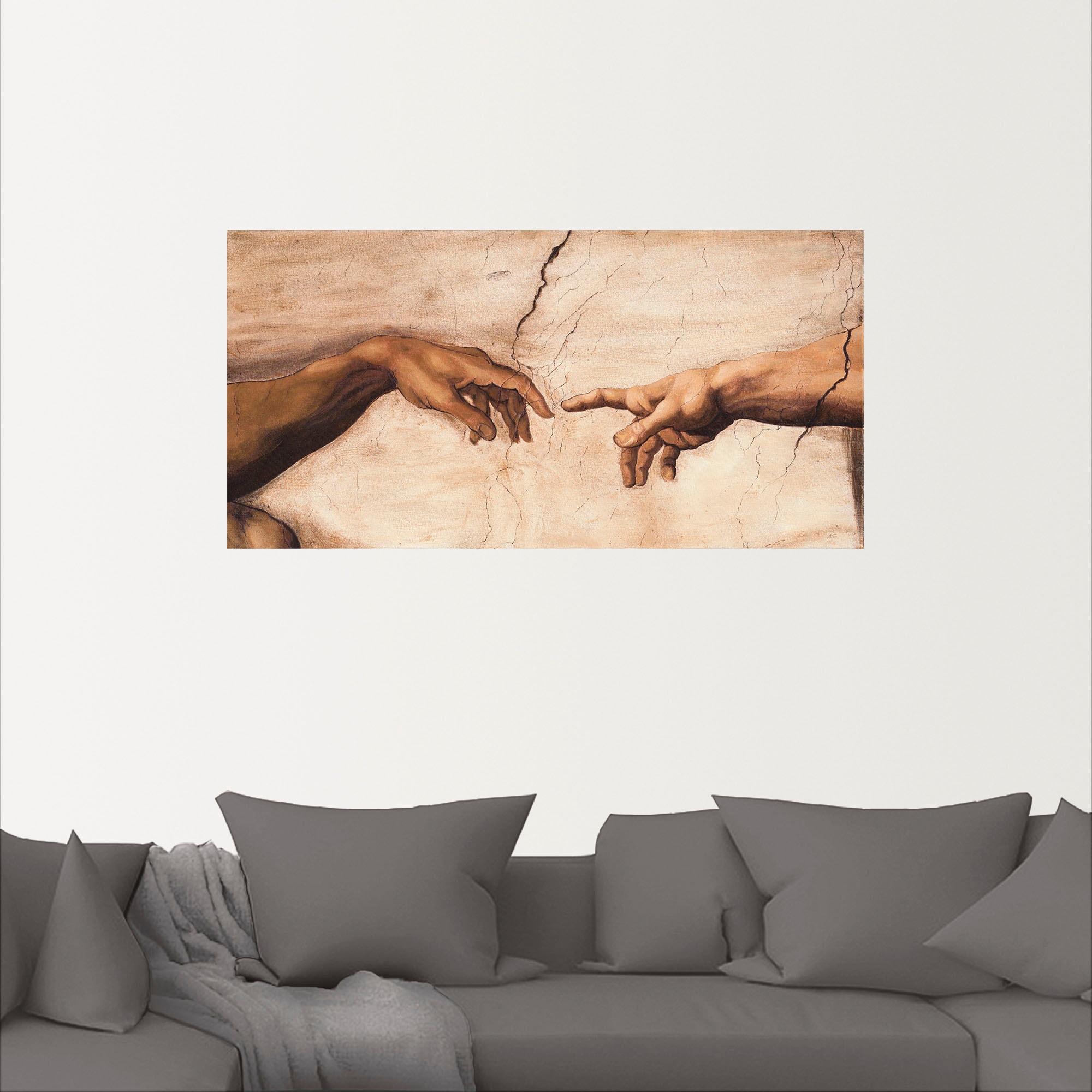 Artland Wandbild »Hände«, Religion, (1 St.), als Alubild, Outdoorbild, Leinwandbild, Poster, Wandaufkleber