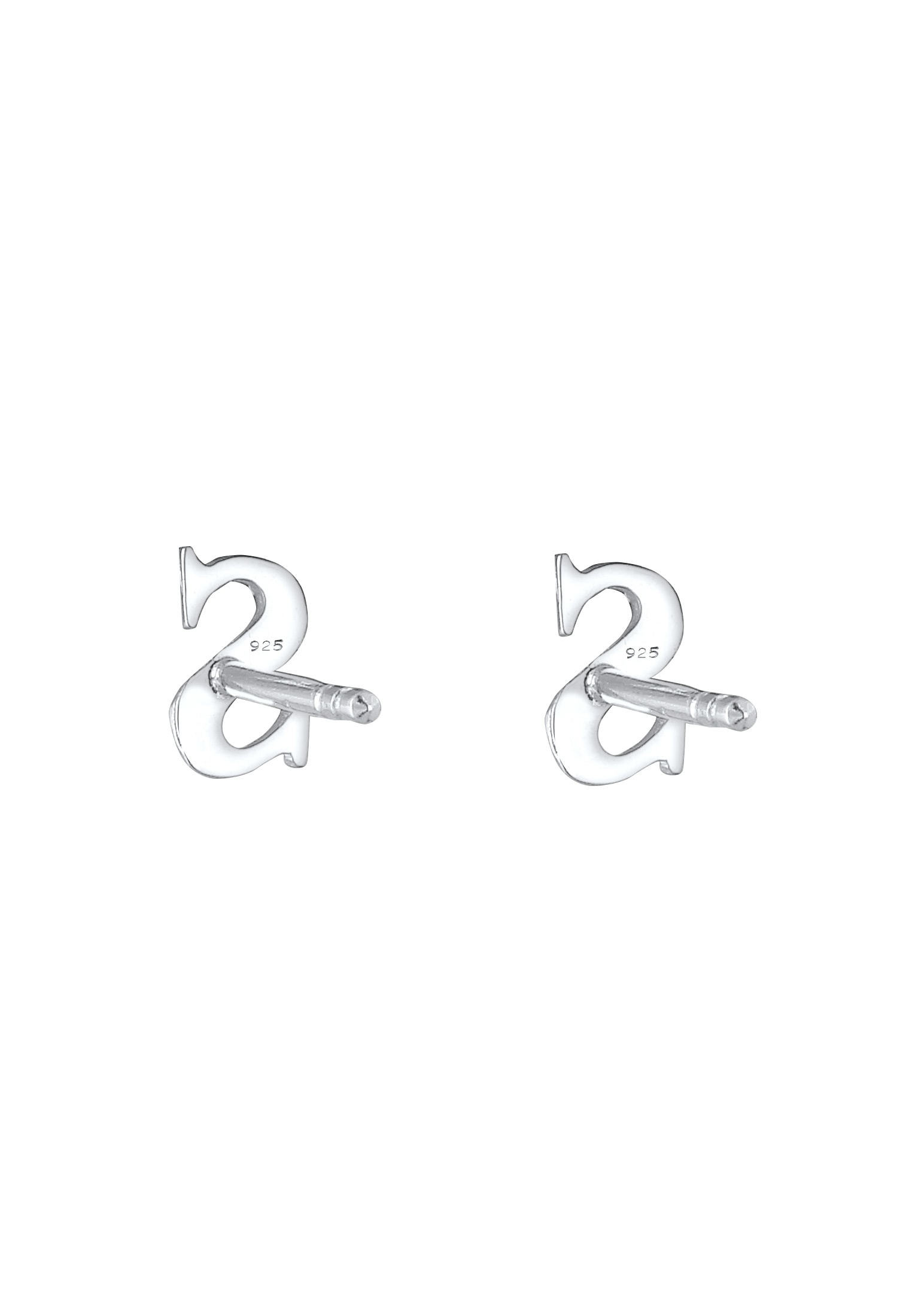 Elli Paar Ohrstecker »Ohrringe Ohrstecker Buchstabe S Initiale925 Sterling Silber«
