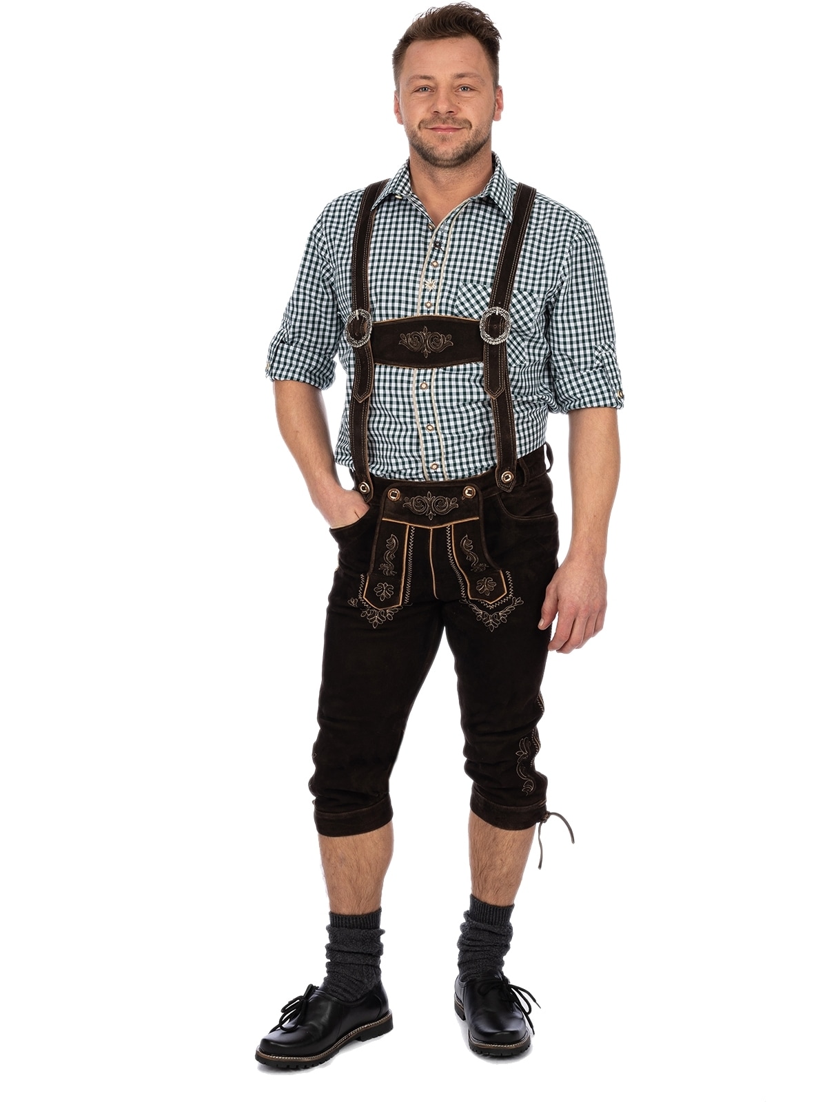 Country Maddox Lederhose »Lederhose KORBINIAN-HT«