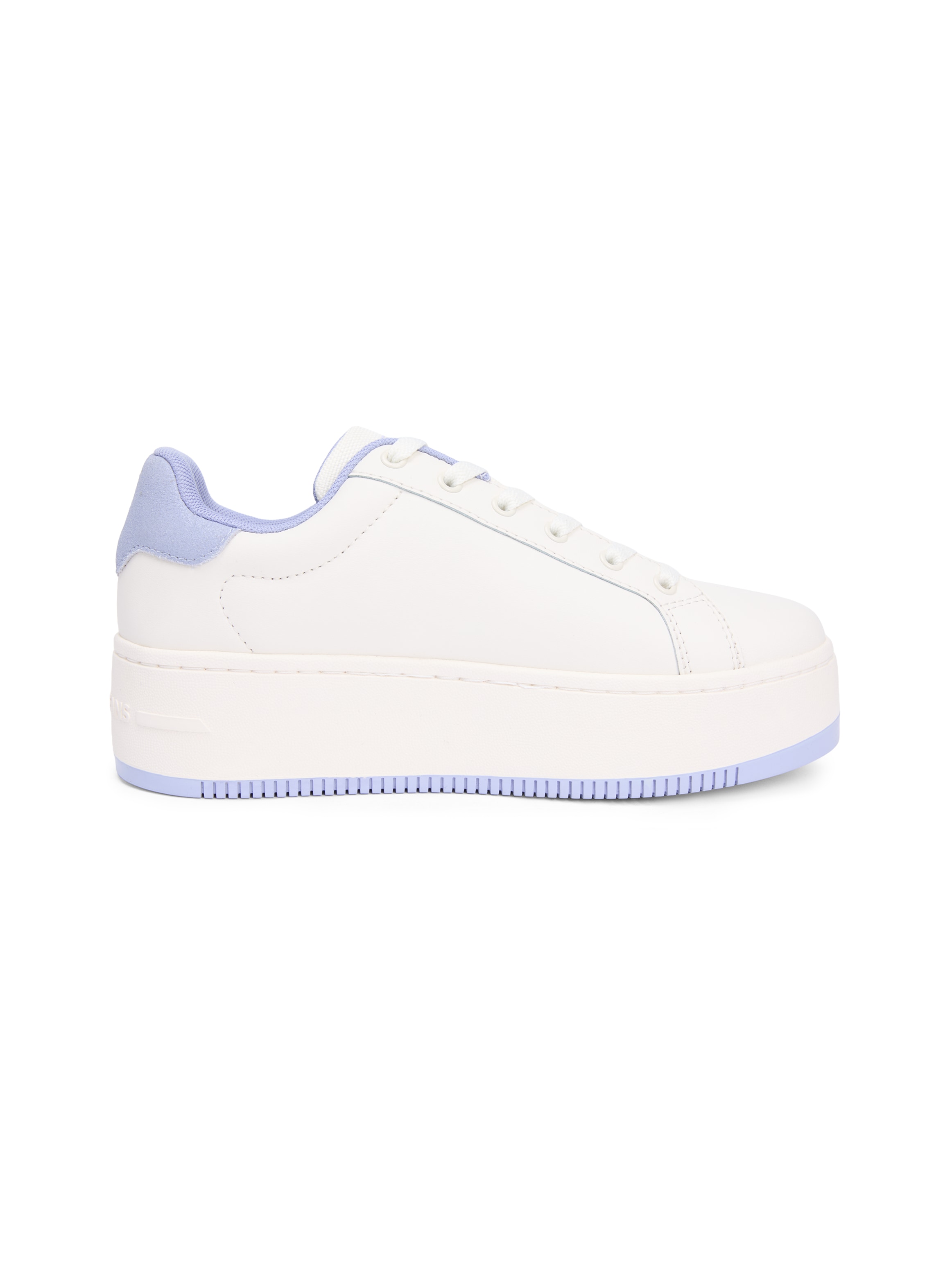 Tommy Jeans Plateausneaker »TJW FLATFORM ESS MU«  , Freizeitschuh, Halbschuh, Schnürschuh mit Kontrastbesatz