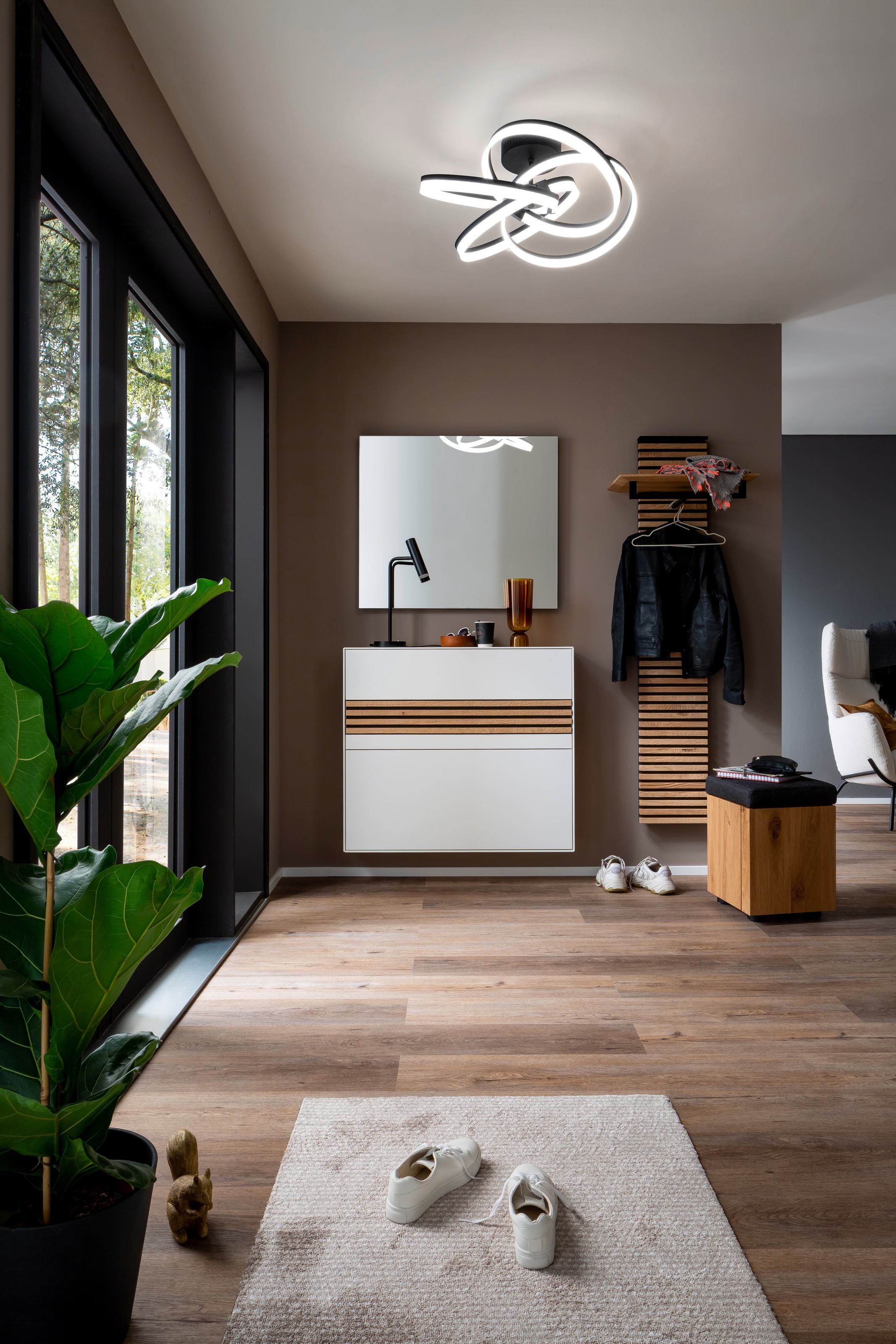 SCHÖNER WOHNEN-Kollektion Fußmatte »Miami 002« rechteckig 7 mm Höhe Schmutzfangmatte, waschbar