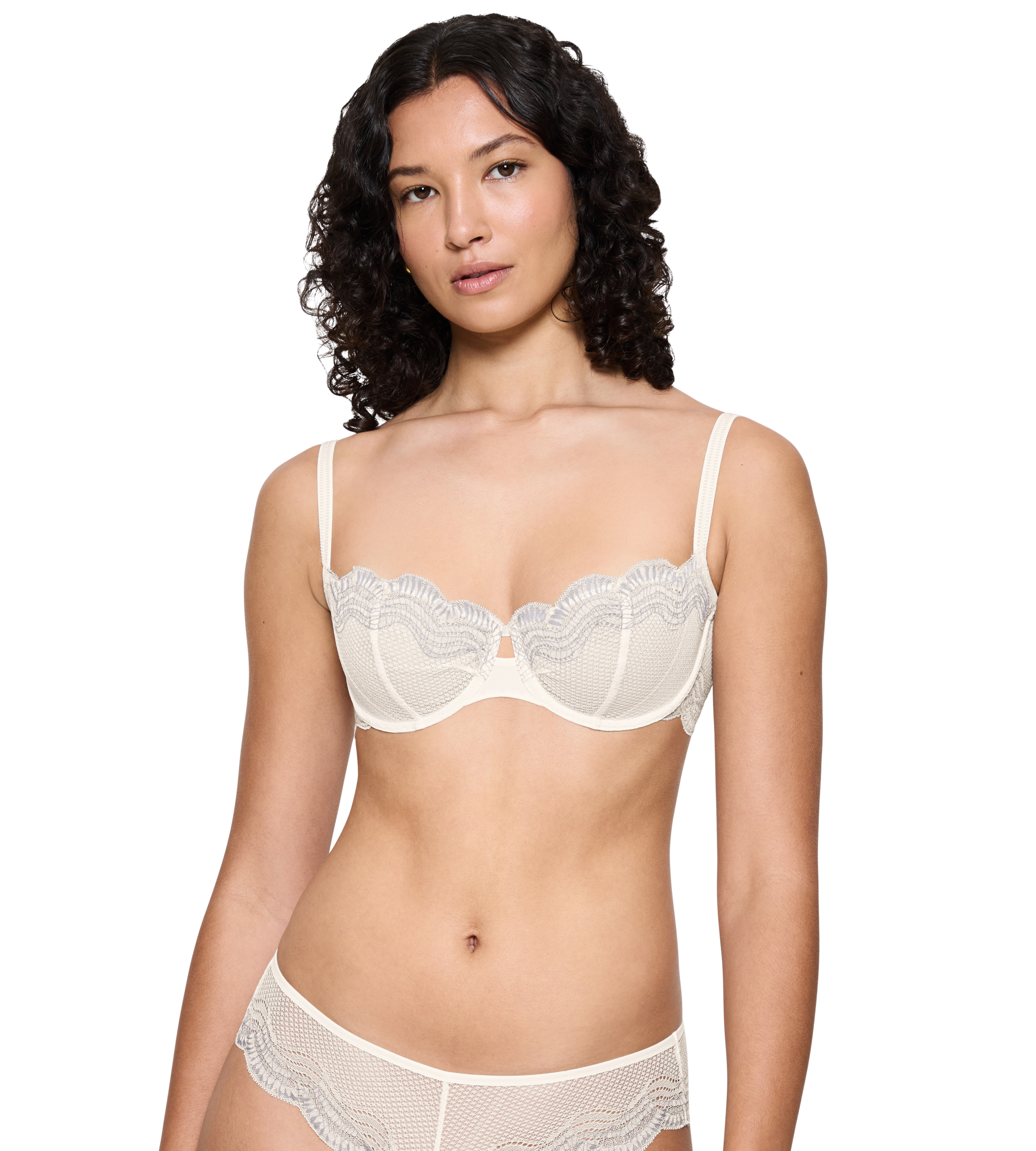 Triumph Balconette-BH »Comfort Glam«, Komfort-Bügel, Spitze, florale-grafische Spitze, eleganter Look