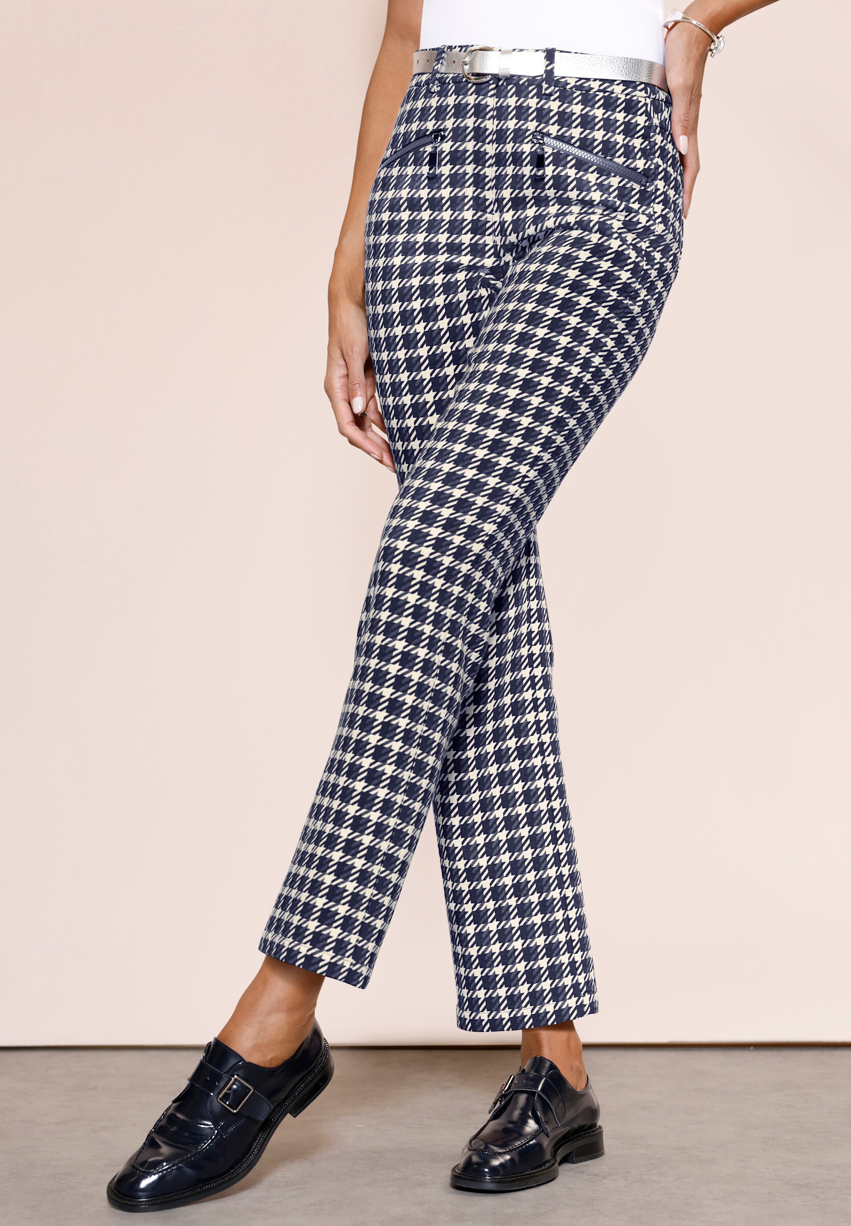 creation L Stoffhose »Jacquard-Hose Hose«