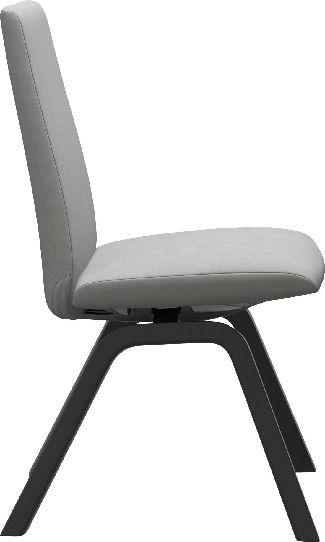 Stressless® Polsterstuhl »Laurel«, Microfaser DINAMICA, Low Back, Größe M, mit schräggestellten Beinen in Schwarz